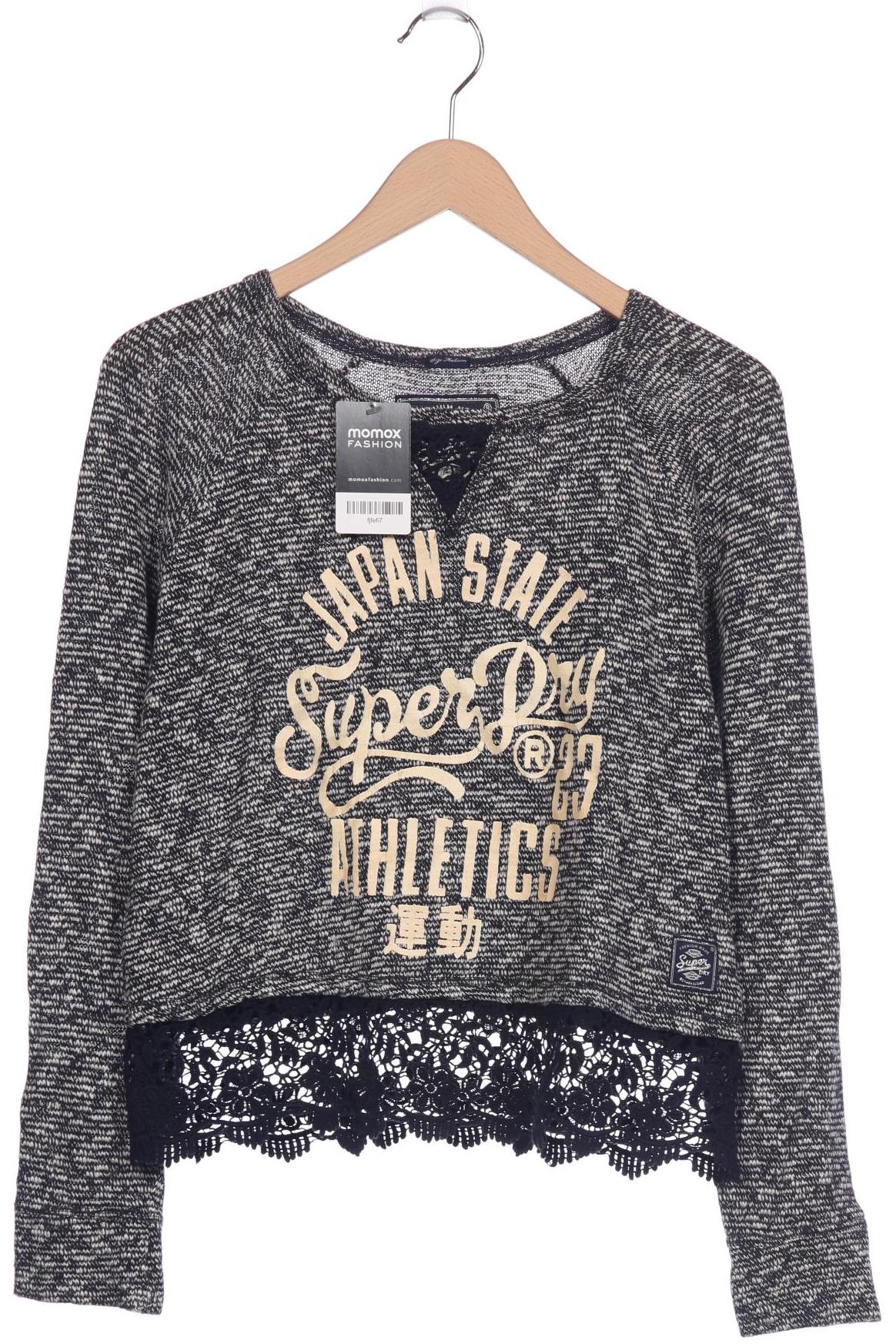 

Superdry Damen Langarmshirt, marineblau, Gr. 38