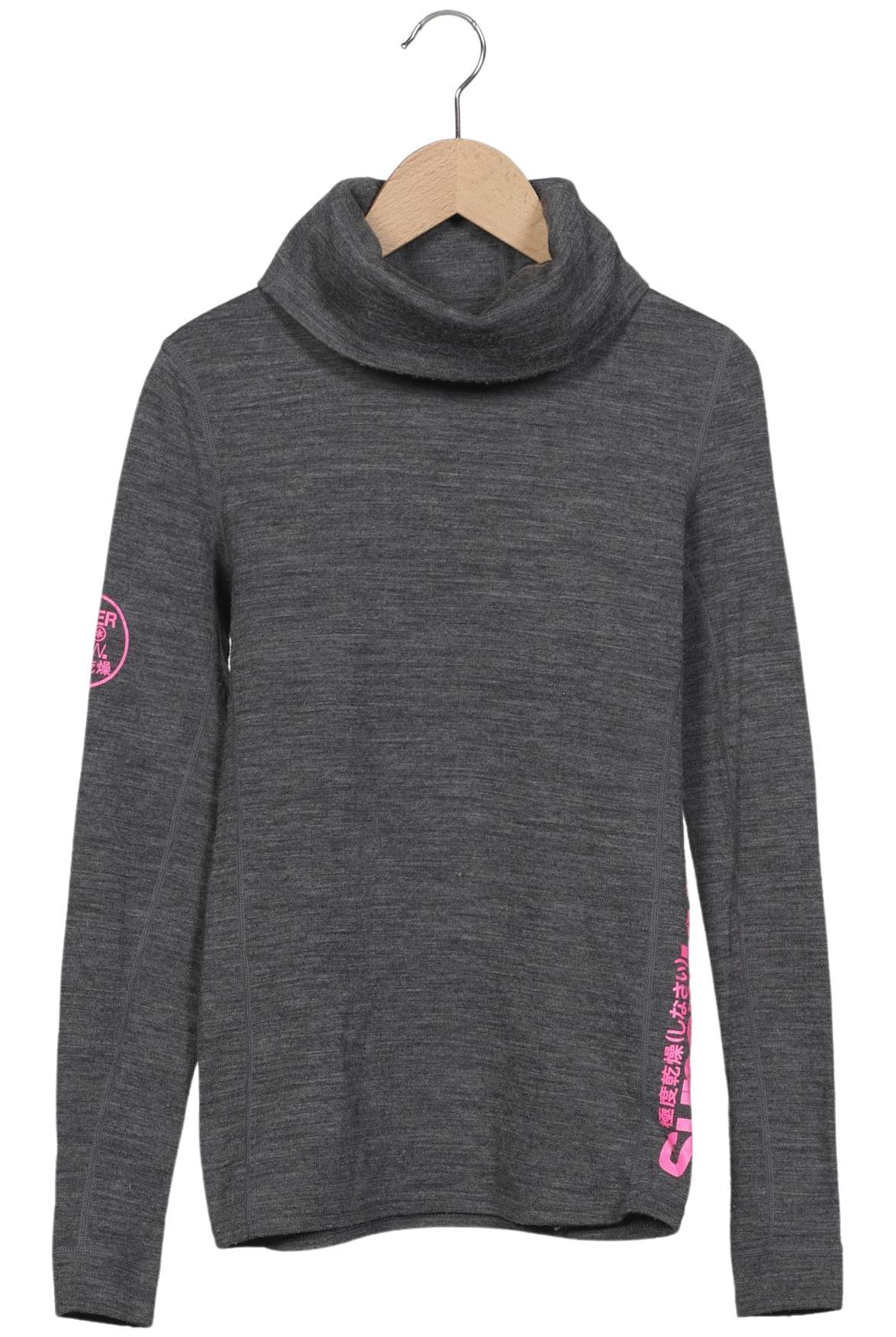 

Superdry Damen Langarmshirt, grau, Gr. 36