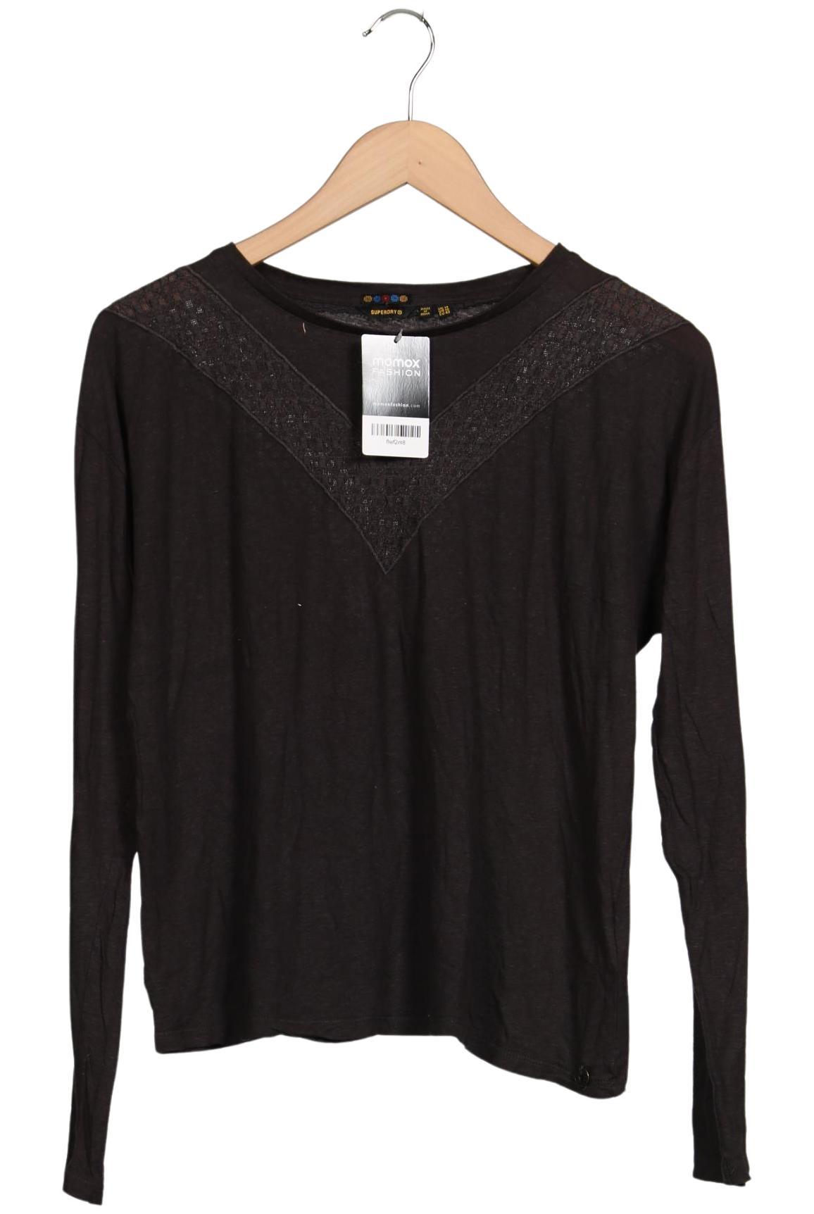 

Superdry Damen Langarmshirt, grau, Gr. 42