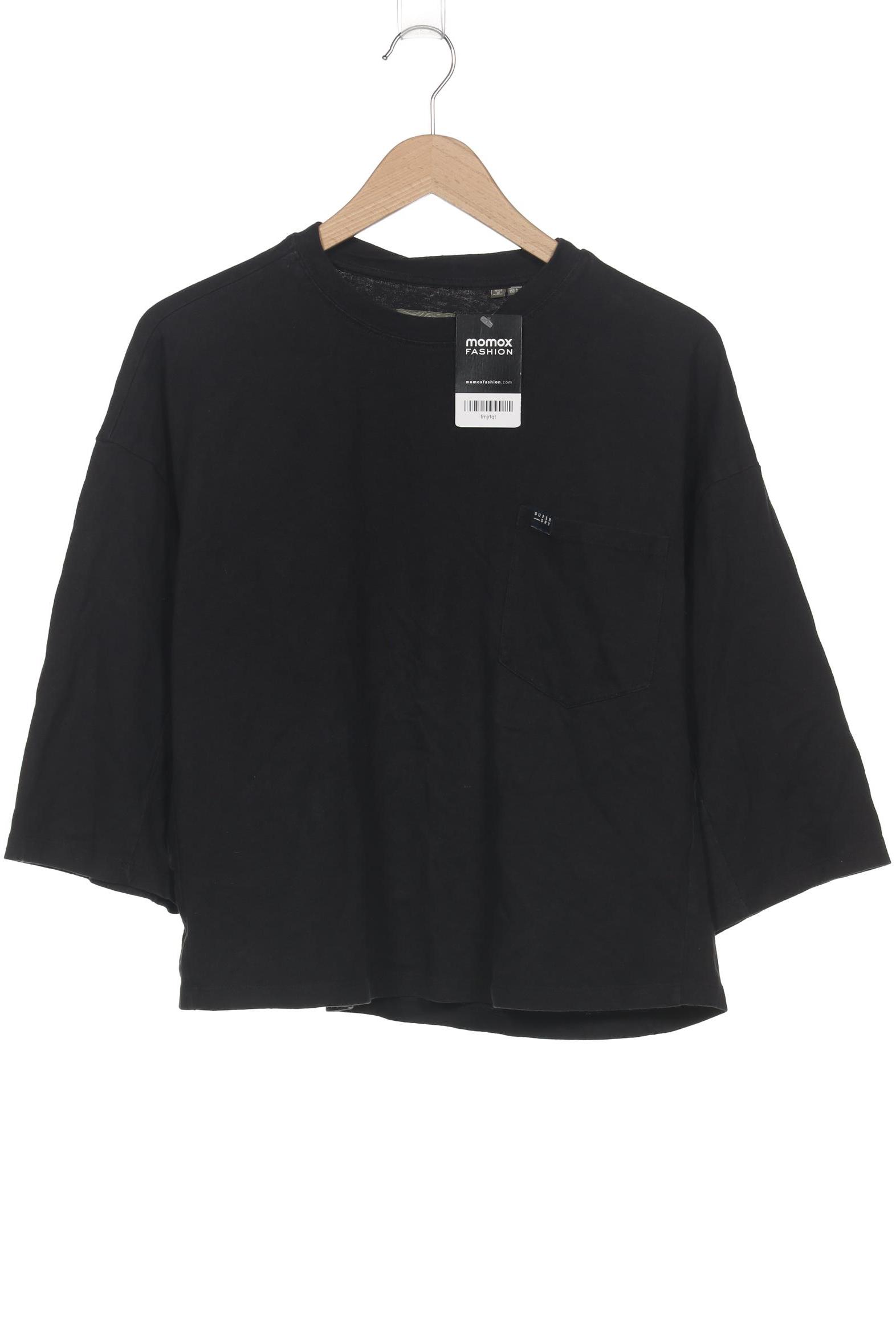 

Superdry Damen Langarmshirt, schwarz, Gr. 38