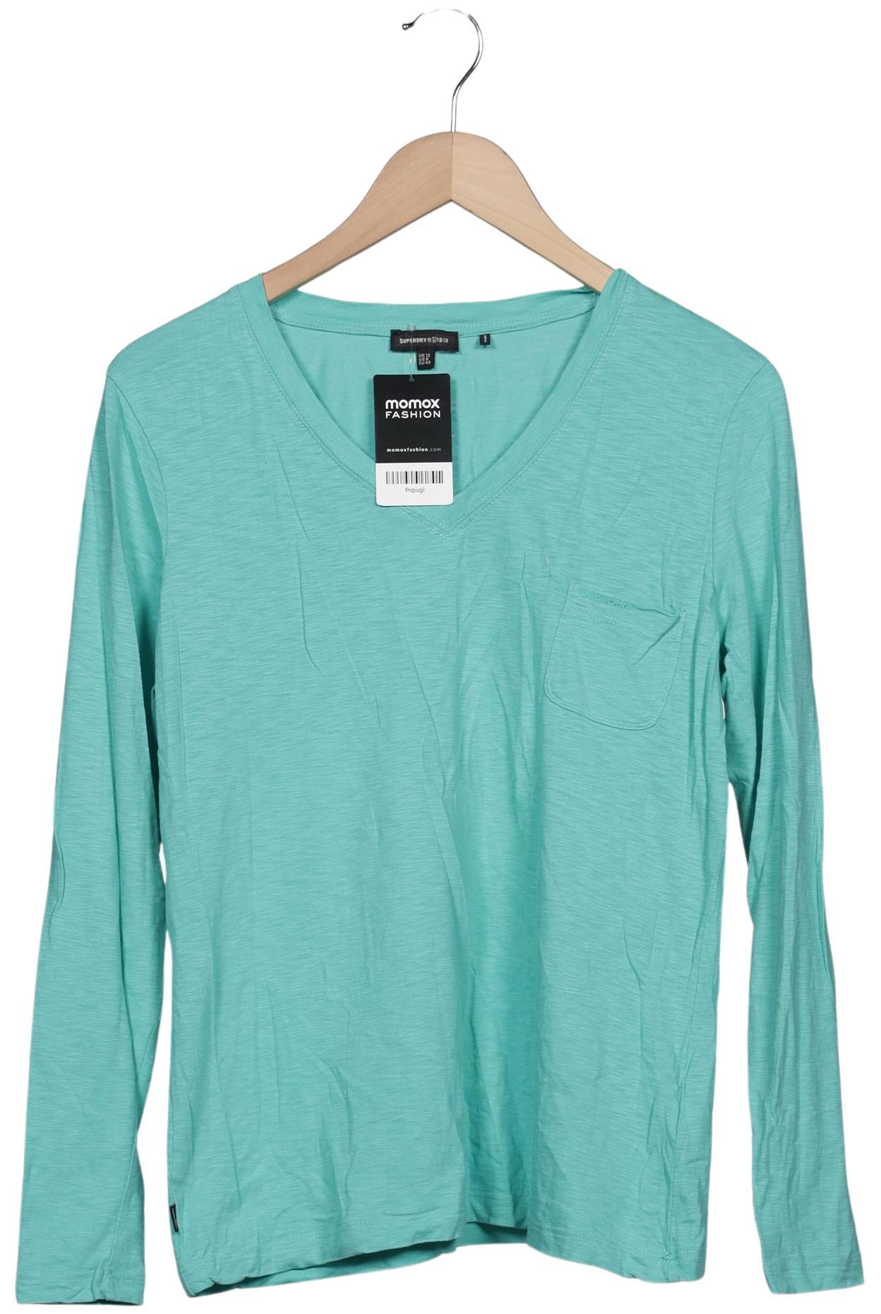 

Superdry Damen Langarmshirt, türkis, Gr. 40