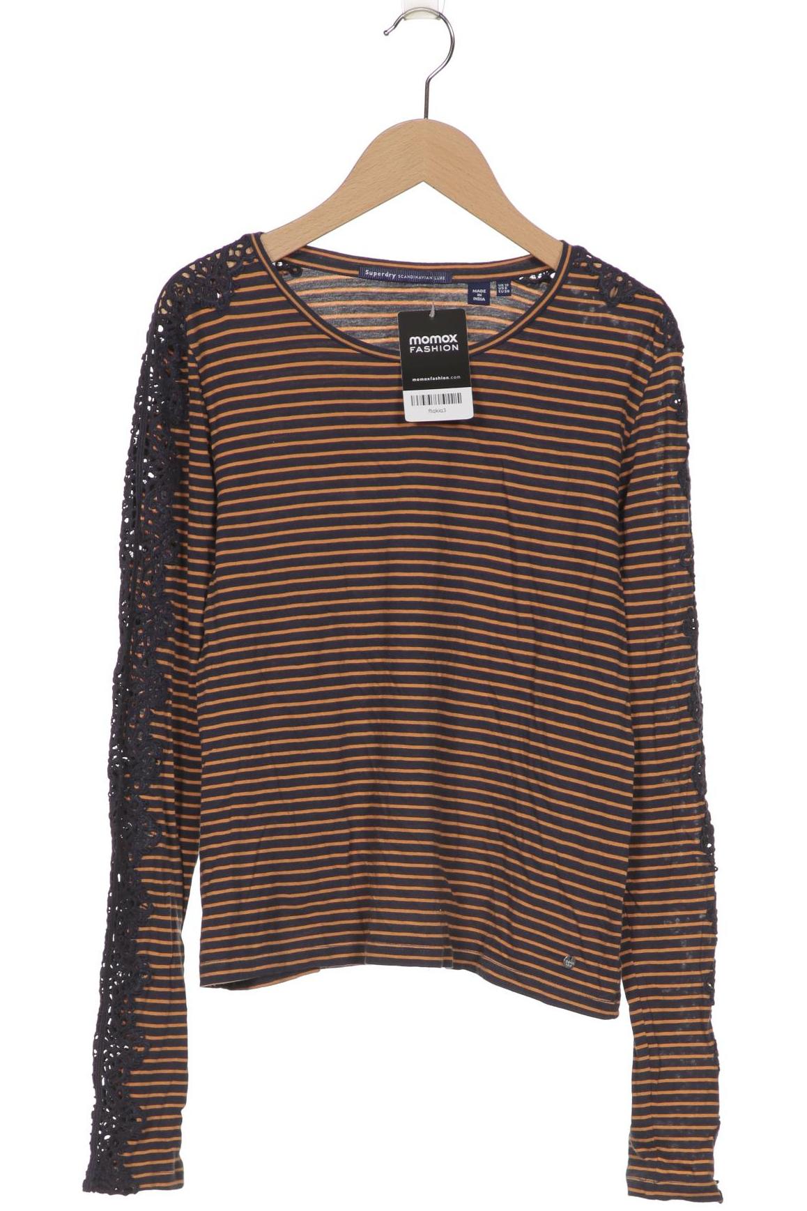

Superdry Damen Langarmshirt, marineblau, Gr. 38