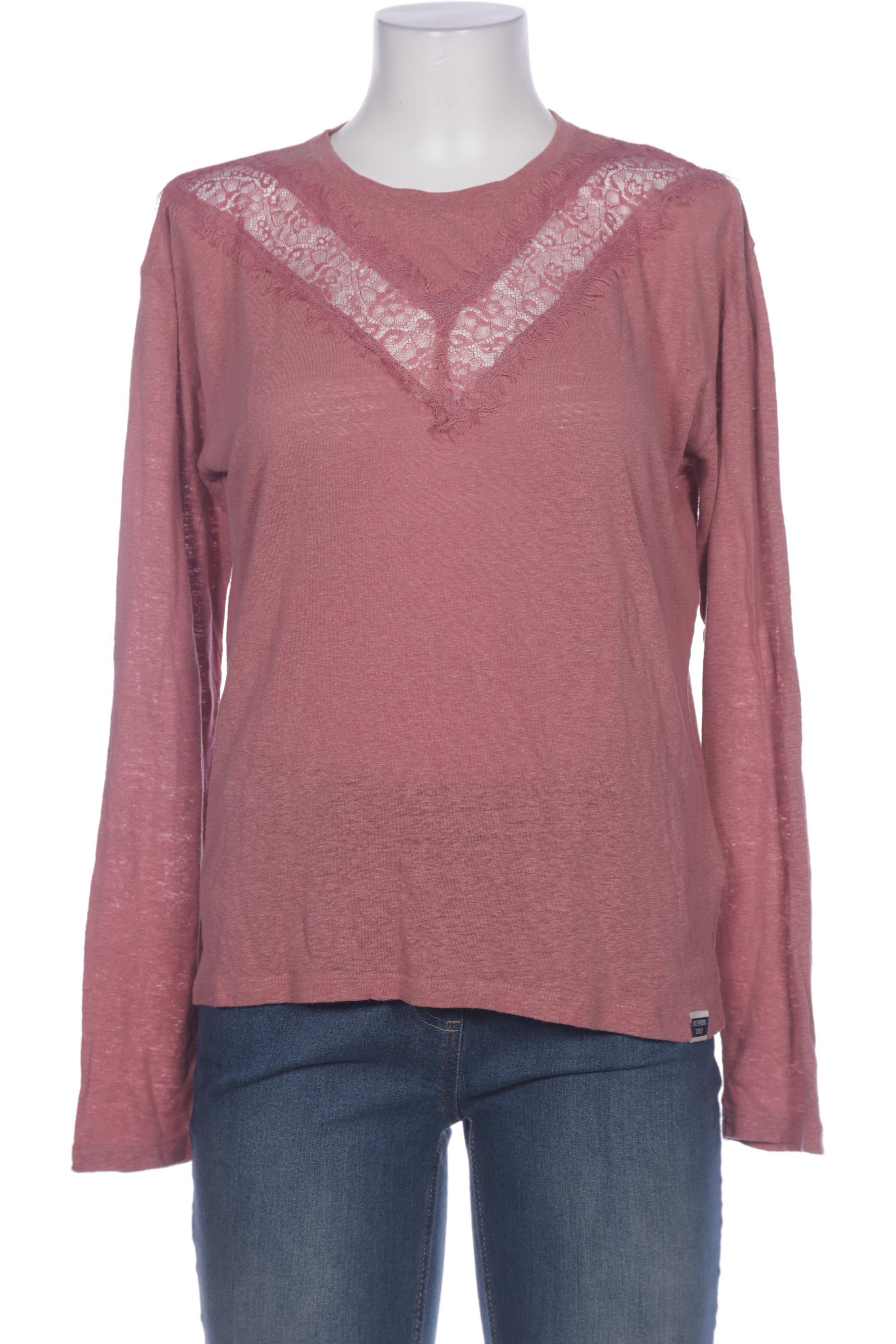 

Superdry Damen Langarmshirt, pink, Gr. 40