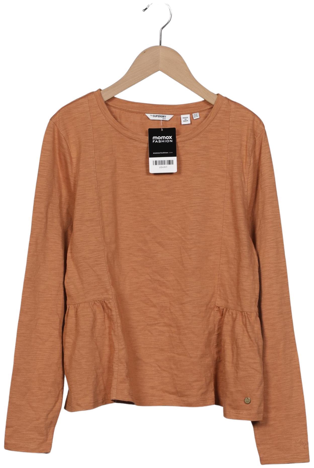

Superdry Damen Langarmshirt, orange, Gr. 40