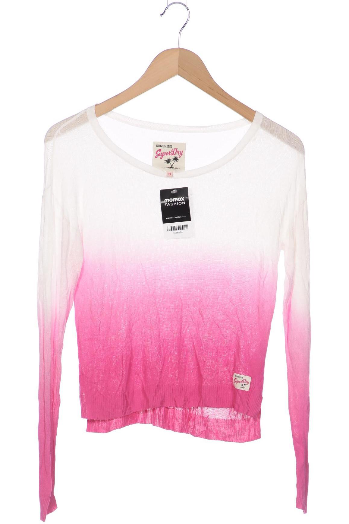 

Superdry Damen Langarmshirt, pink, Gr. 36