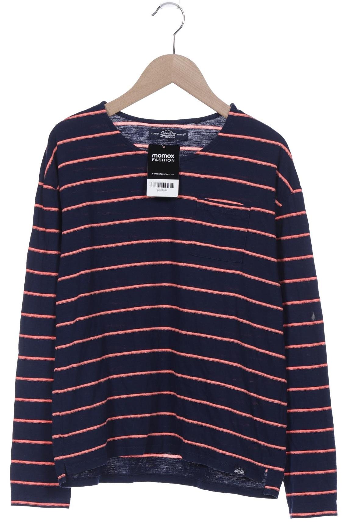 

Superdry Damen Langarmshirt, marineblau, Gr. 34