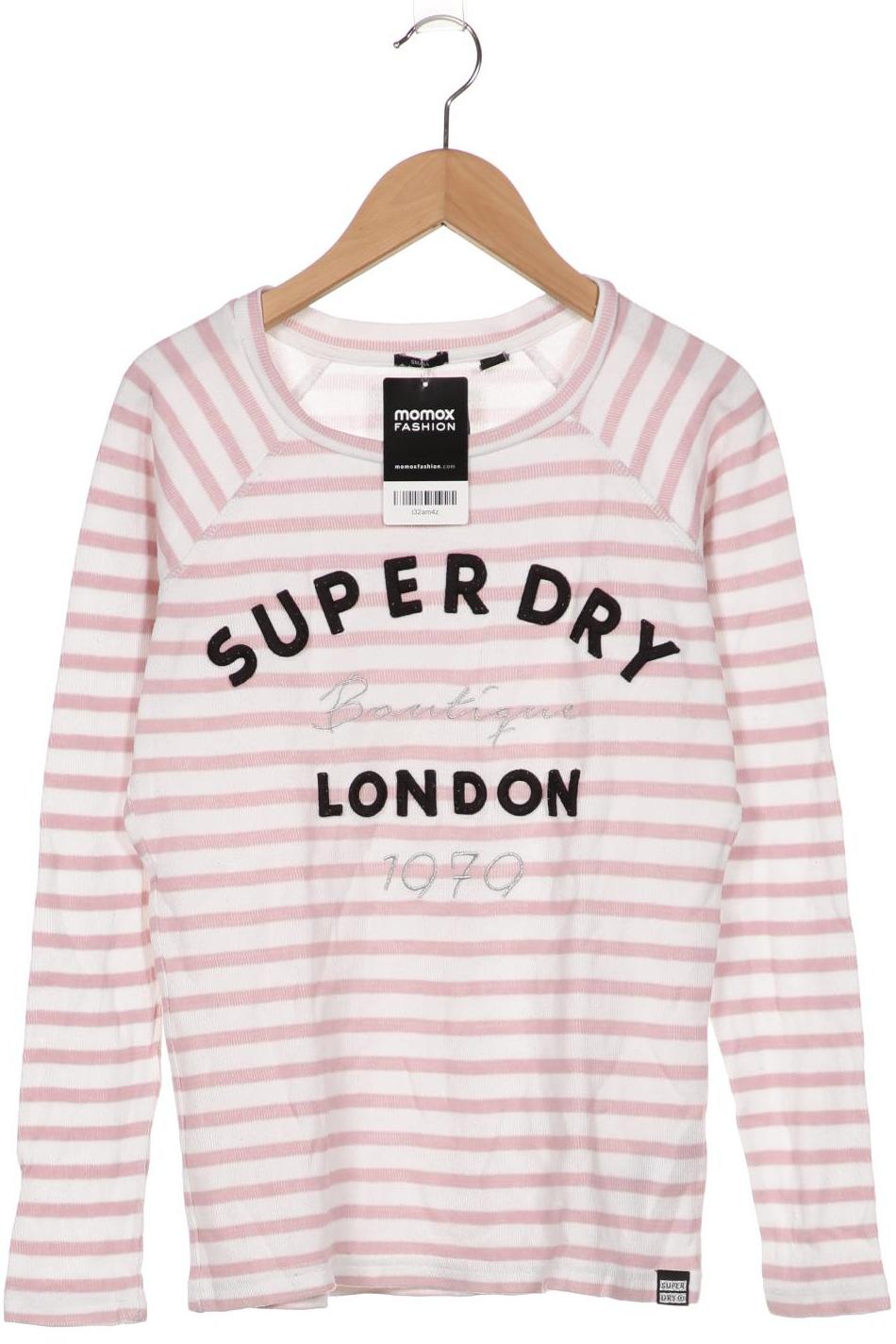 

Superdry Damen Langarmshirt, pink, Gr. 38