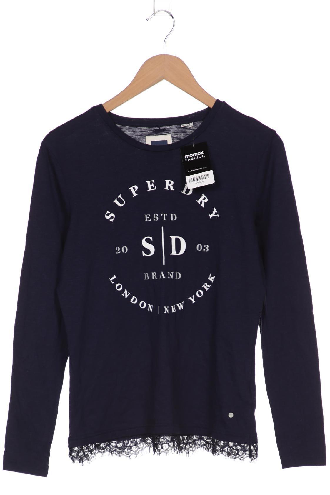 

Superdry Damen Langarmshirt, marineblau