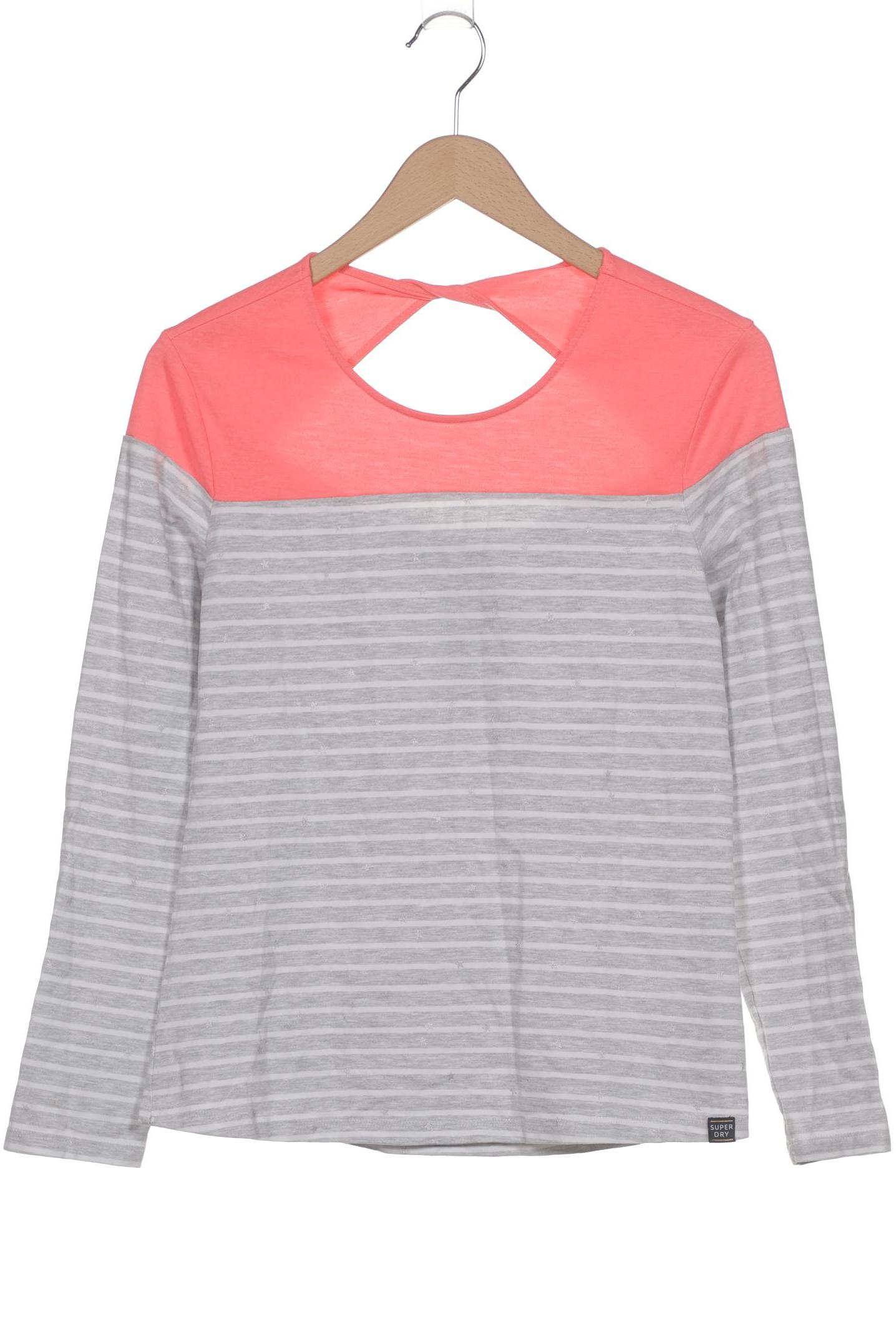 

Superdry Damen Langarmshirt, grau, Gr. 36