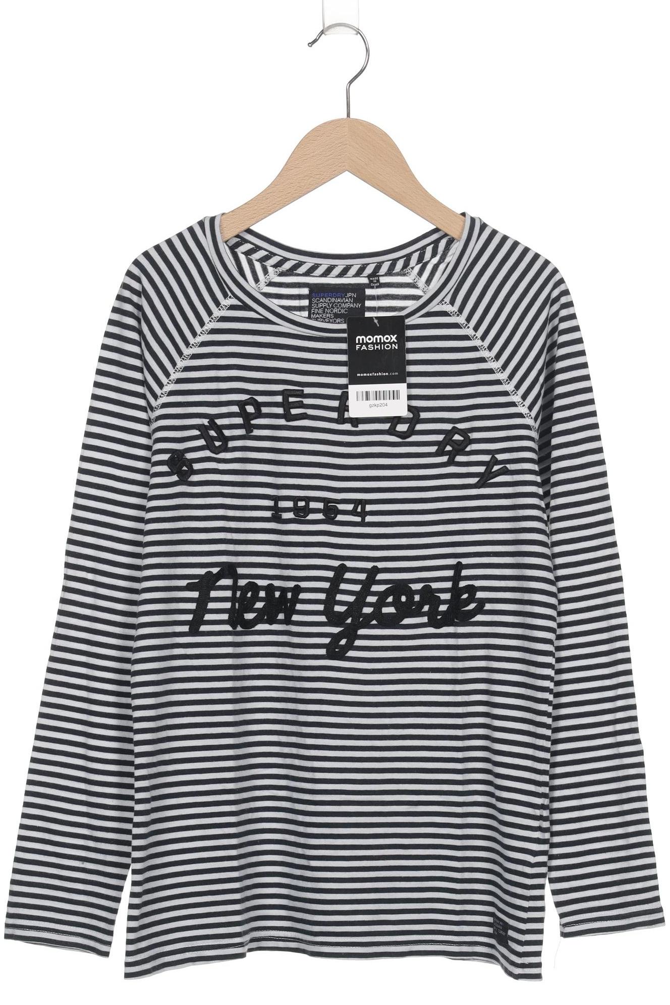 

Superdry Damen Langarmshirt, marineblau, Gr. 38