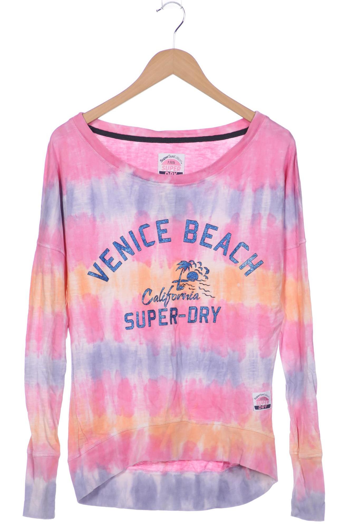 

Superdry Damen Langarmshirt, pink, Gr. 36