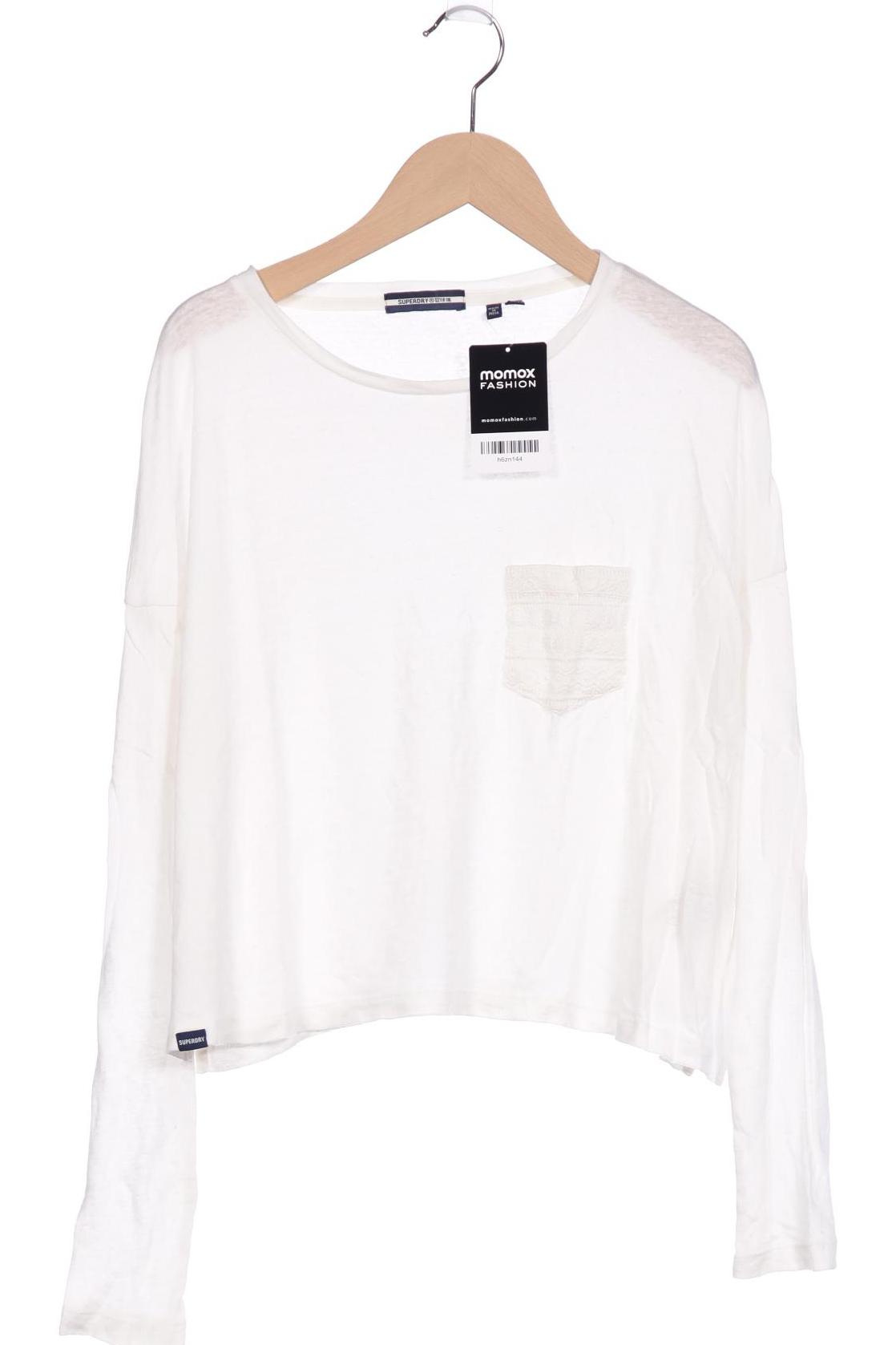

Superdry Damen Langarmshirt, cremeweiß