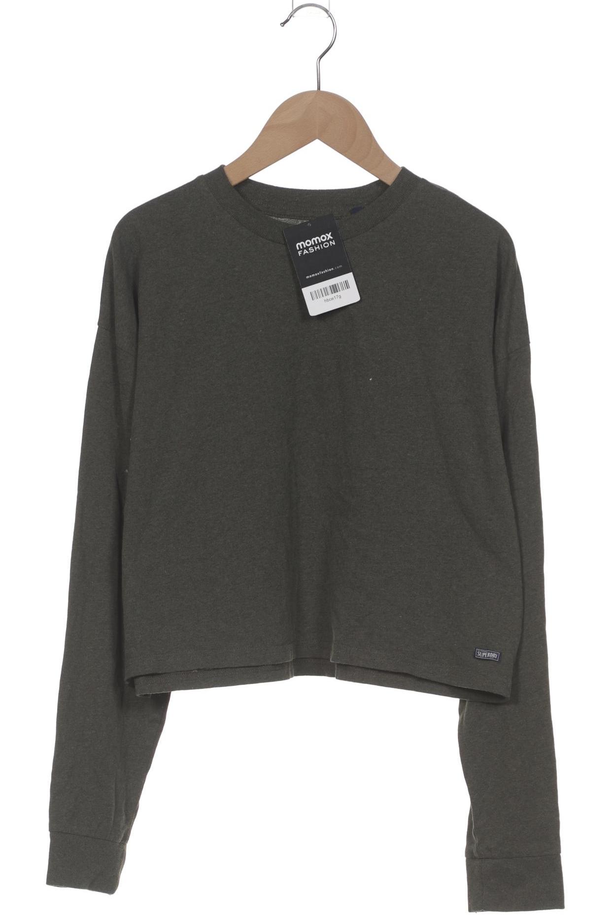 

Superdry Damen Langarmshirt, grün, Gr. 38