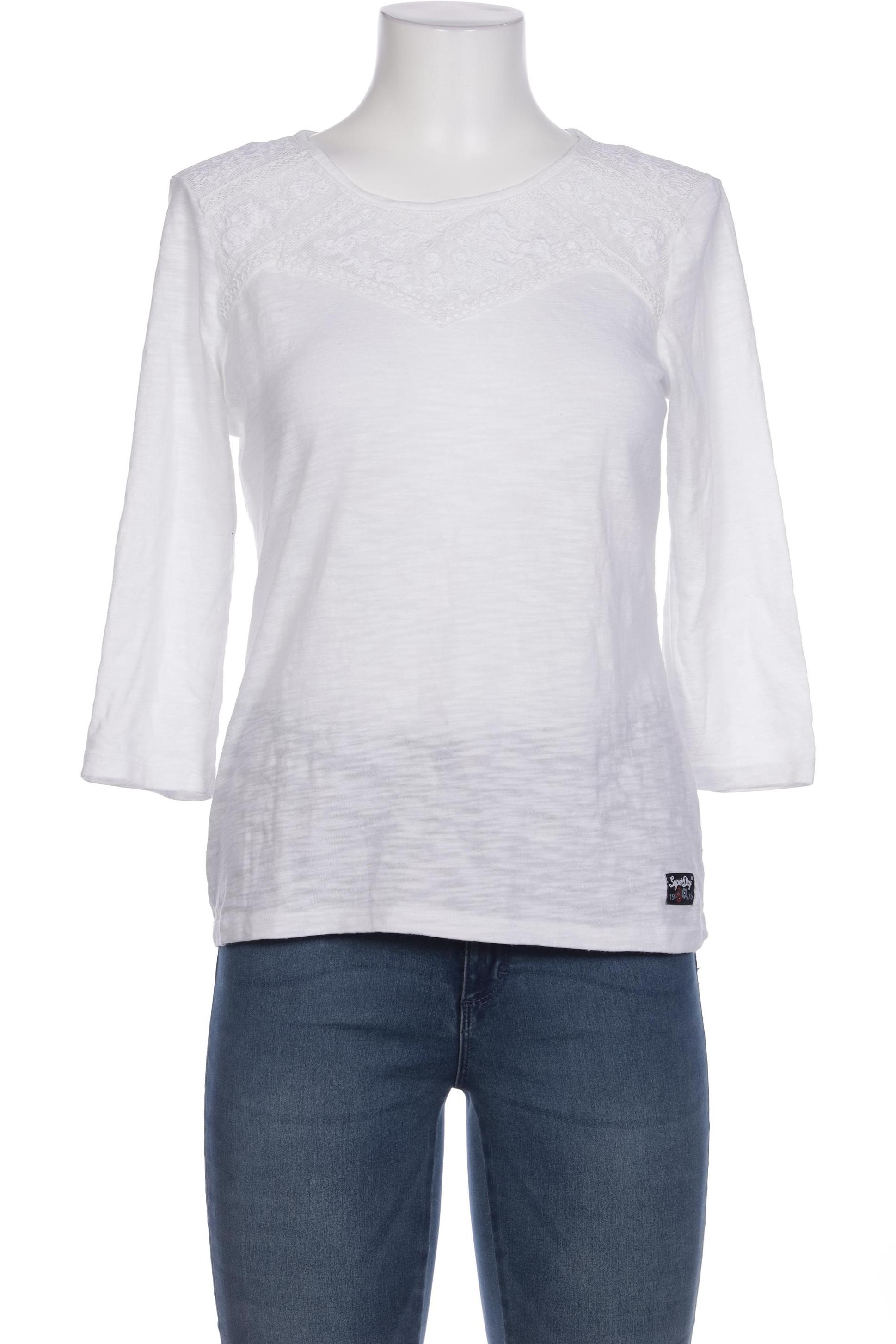 

Superdry Damen Langarmshirt, weiß, Gr. 40