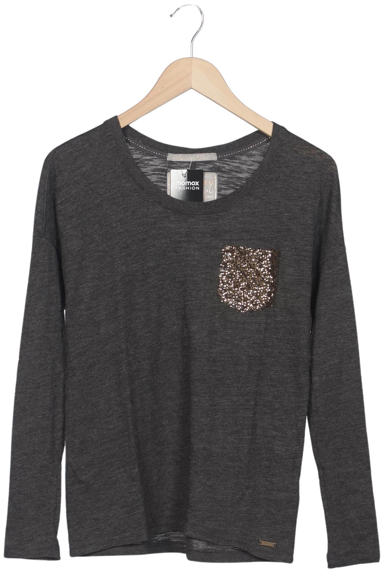 

Superdry Damen Langarmshirt, grau, Gr. 36