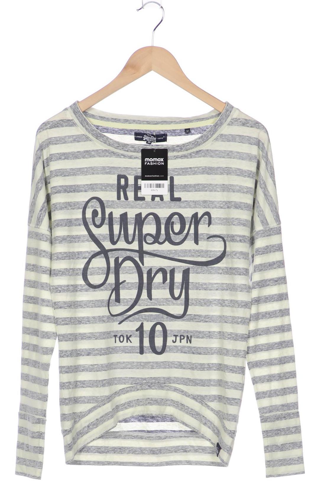 

Superdry Damen Langarmshirt, cremeweiß