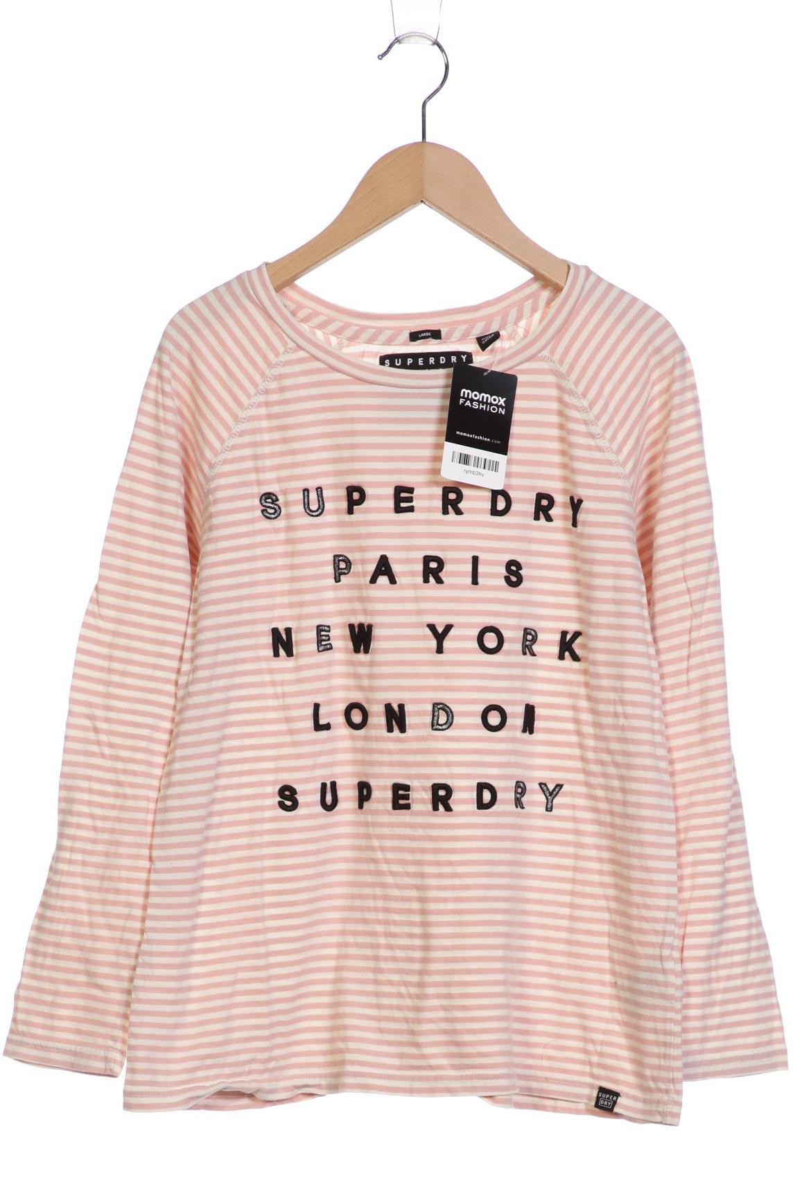 

Superdry Damen Langarmshirt, pink, Gr. 42