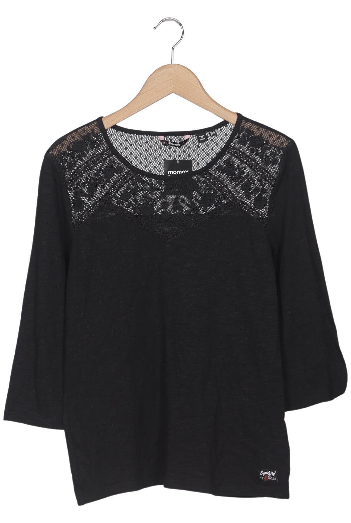 

Superdry Damen Langarmshirt, schwarz, Gr. 42
