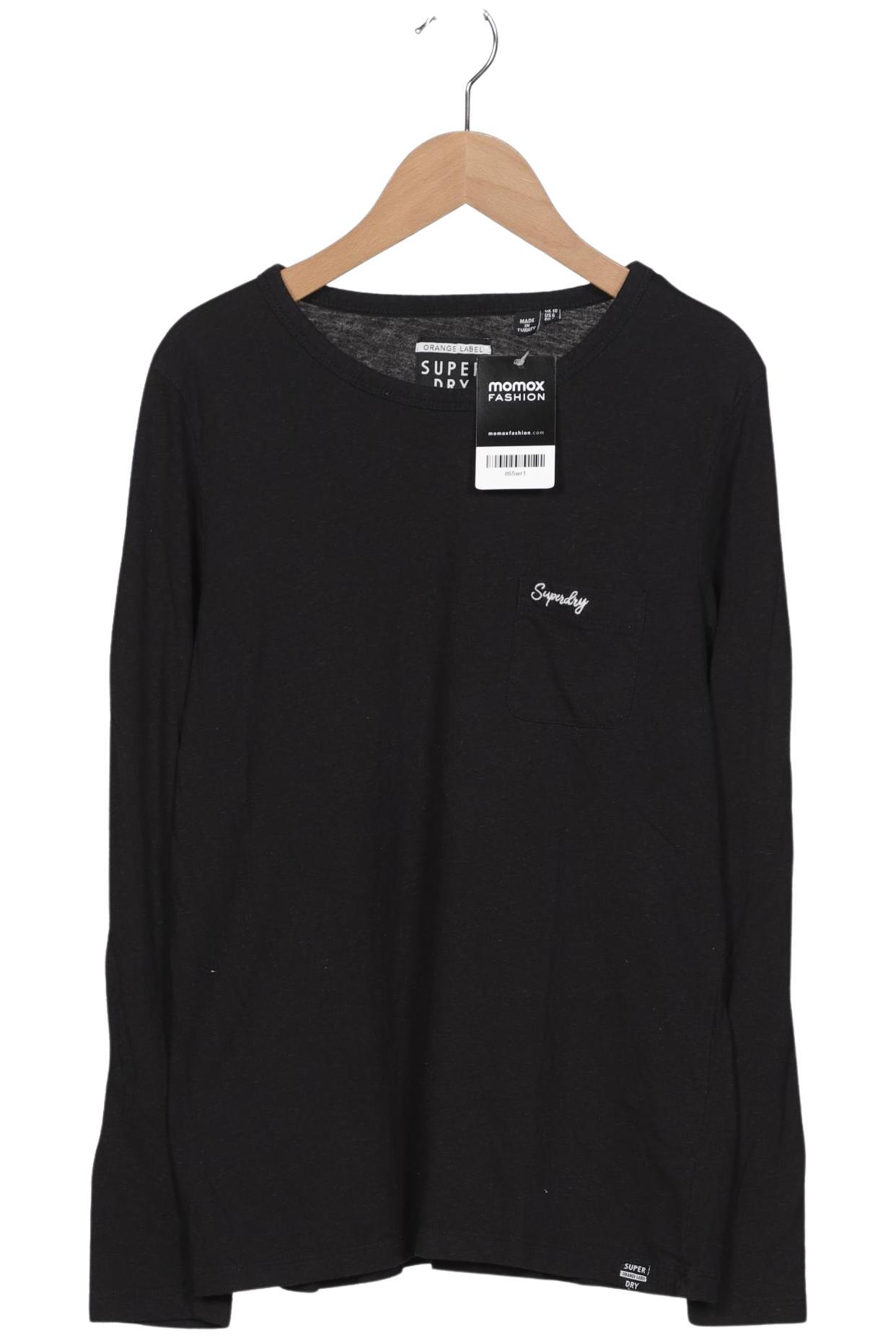 

Superdry Damen Langarmshirt, schwarz, Gr. 38