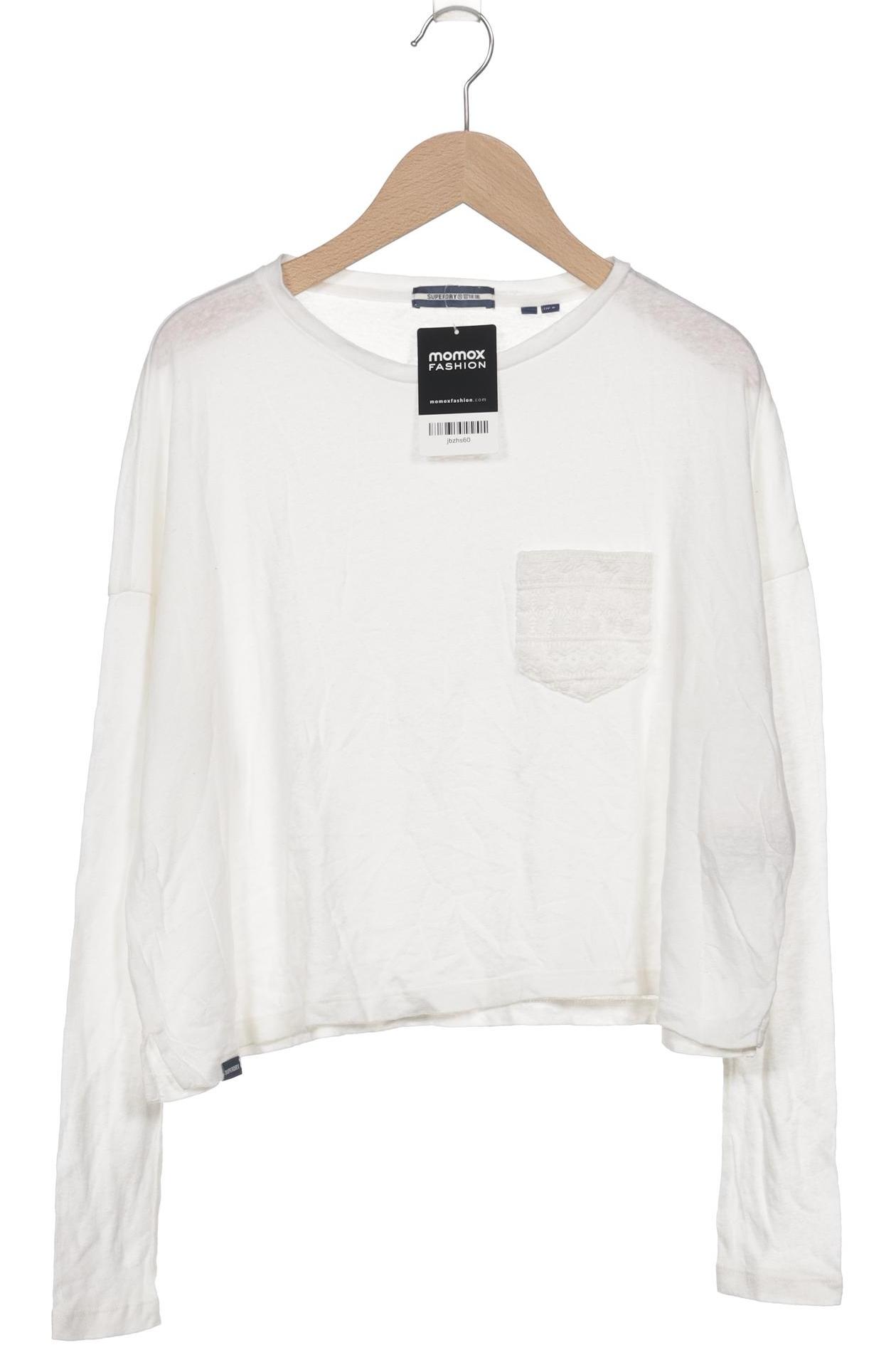 

Superdry Damen Langarmshirt, cremeweiß, Gr. 8