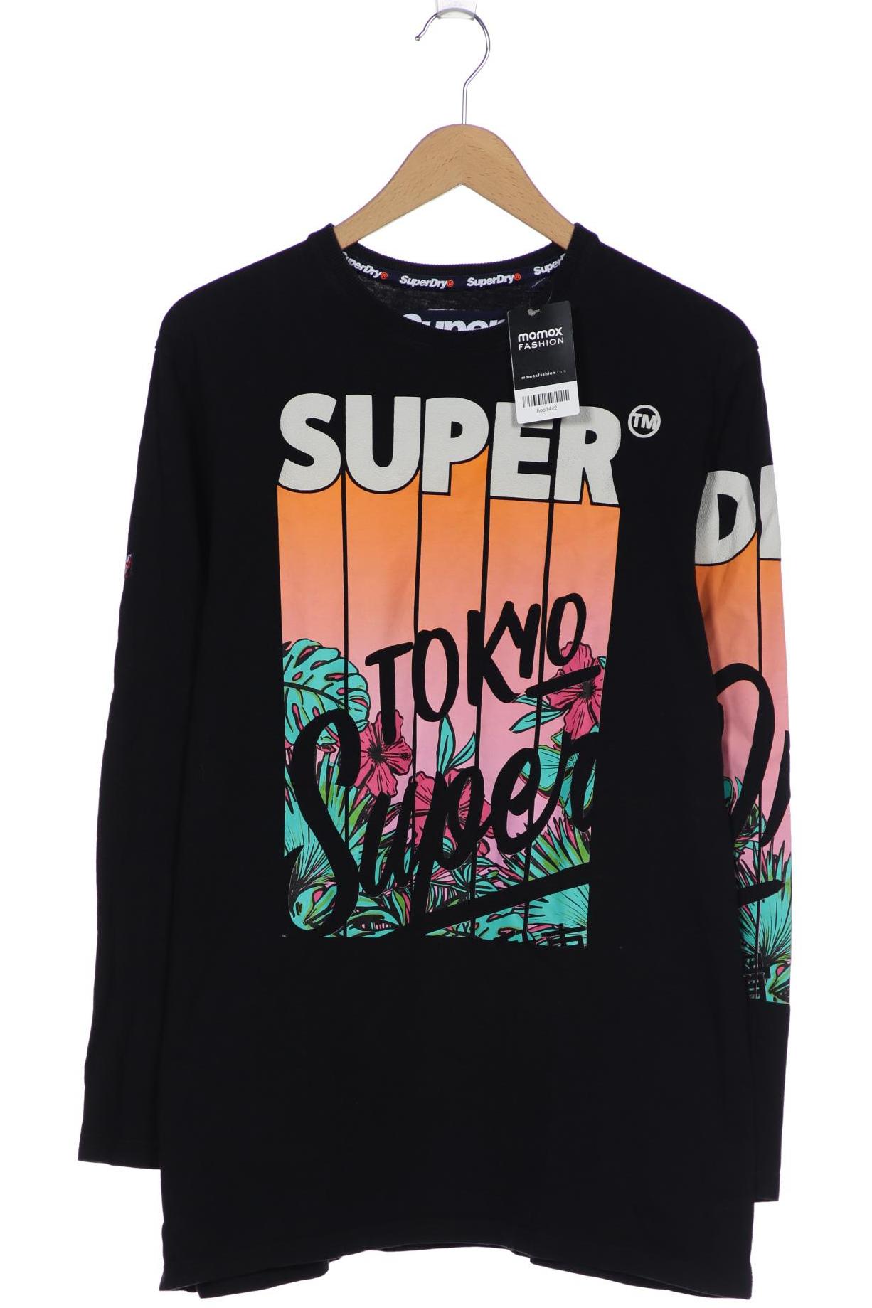 

Superdry Damen Langarmshirt, schwarz, Gr. 38