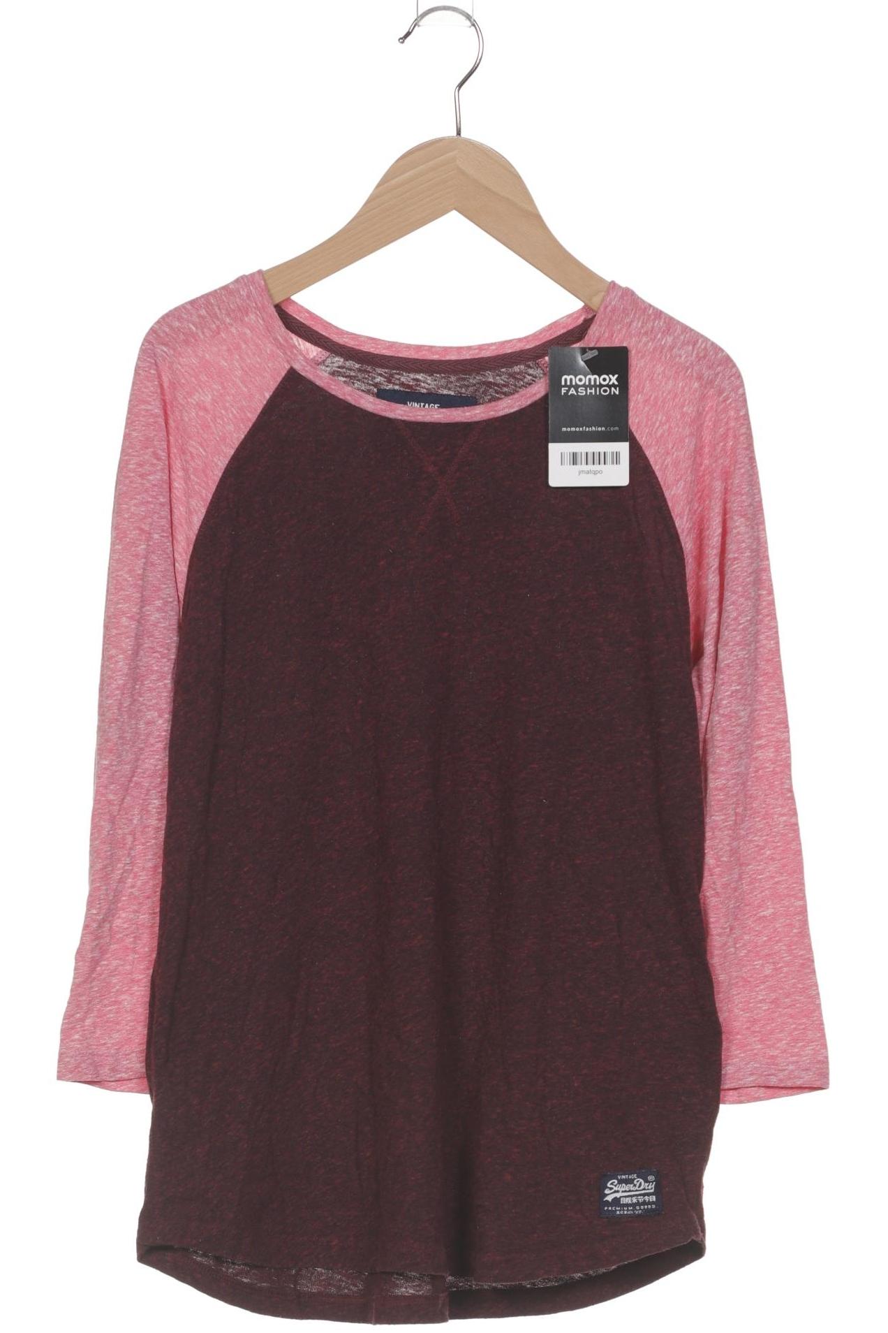 

Superdry Damen Langarmshirt, bordeaux, Gr. 34