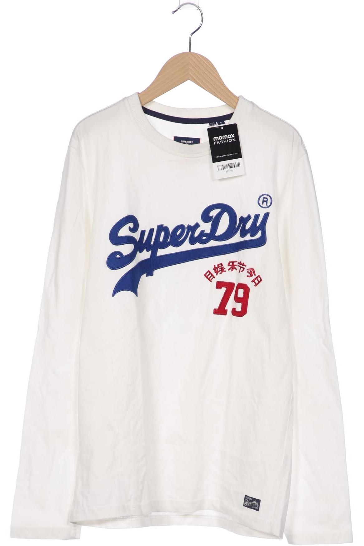 

Superdry Damen Langarmshirt, cremeweiß, Gr. 36
