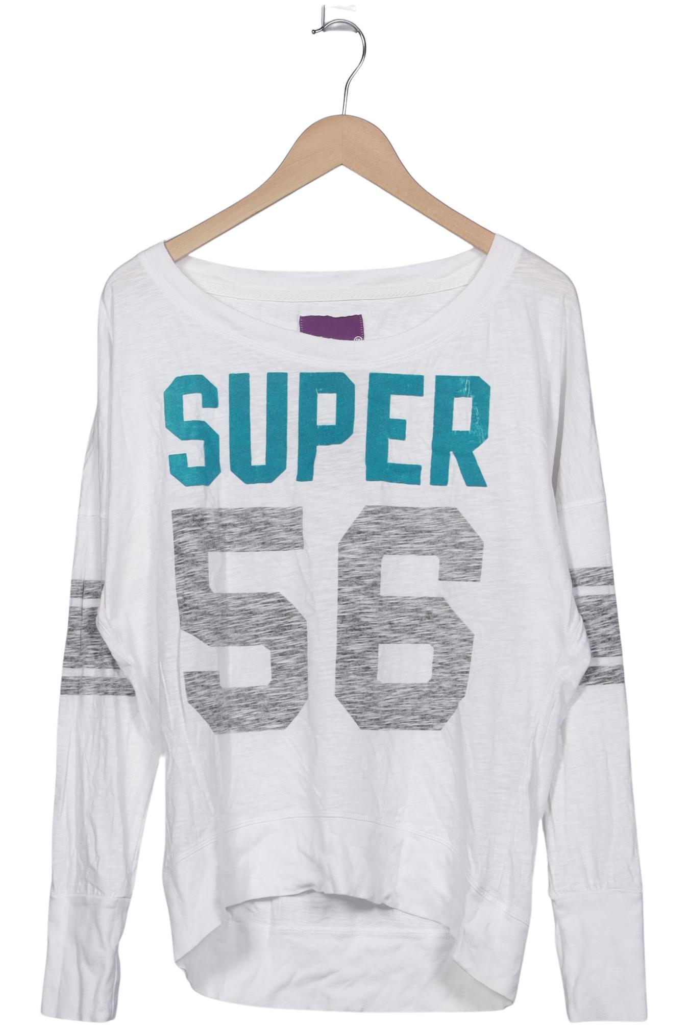 

Superdry Damen Langarmshirt, weiß, Gr. 38