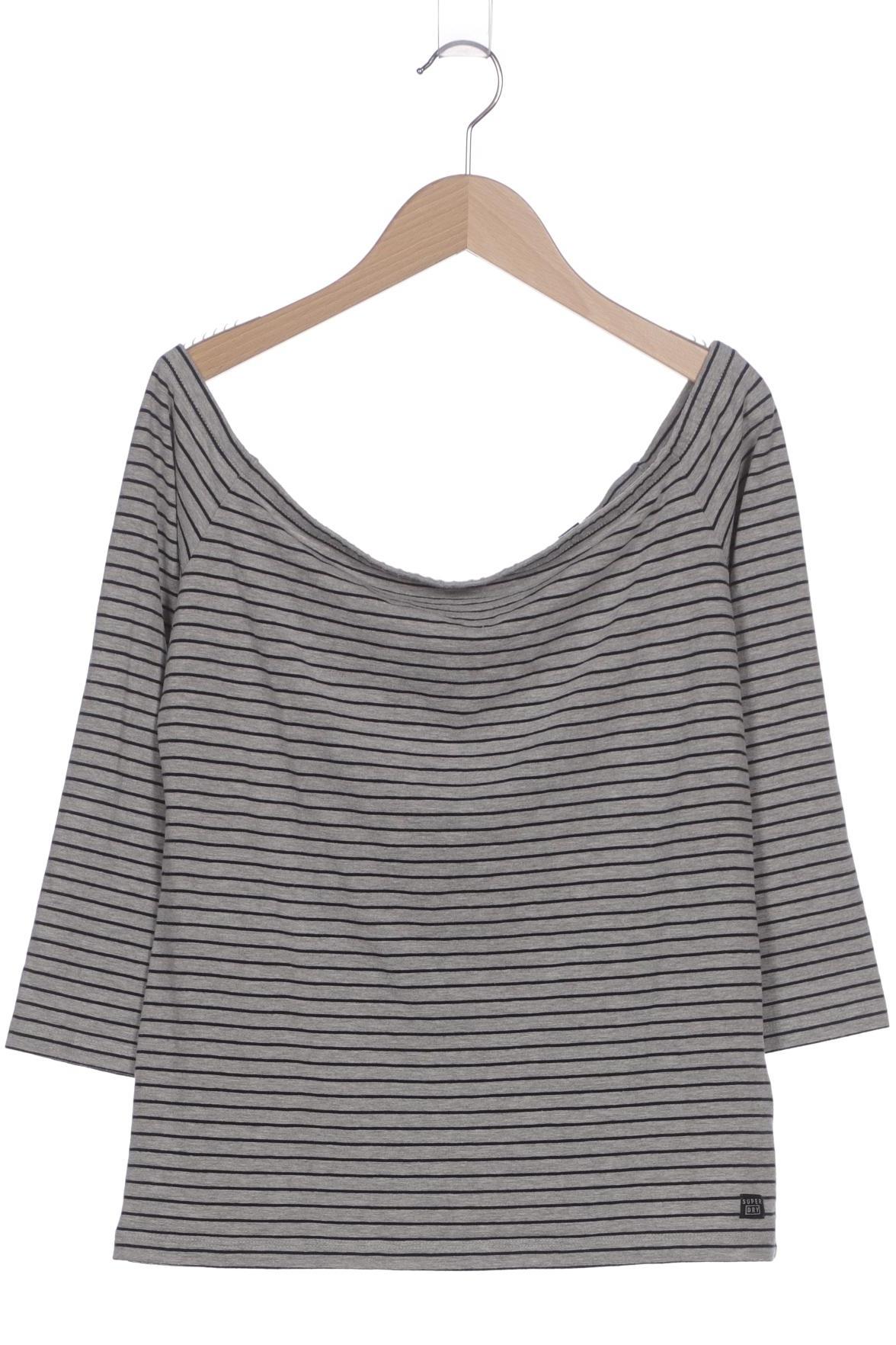

Superdry Damen Langarmshirt, grau, Gr. 44