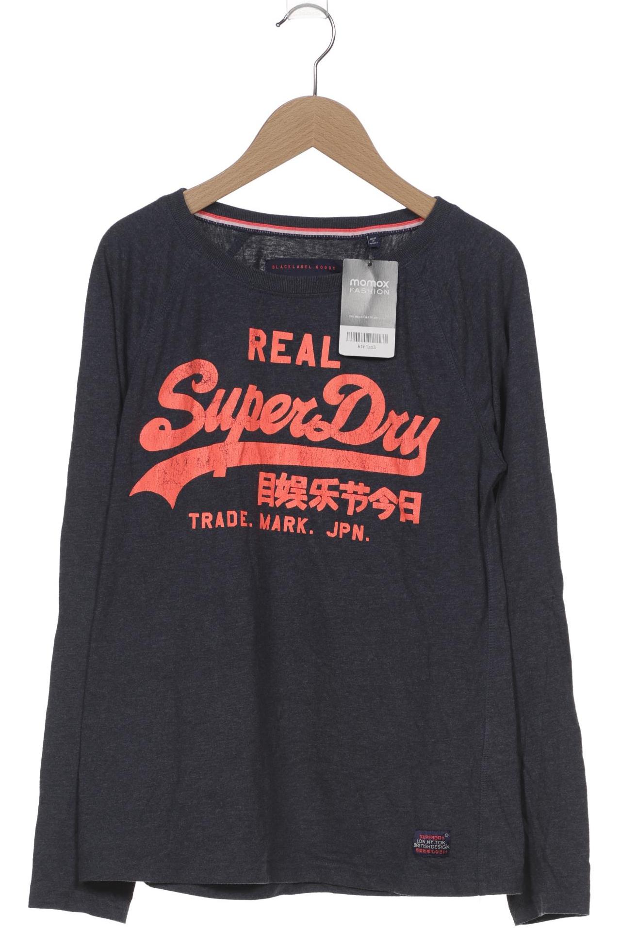 

Superdry Damen Langarmshirt, marineblau, Gr. 38