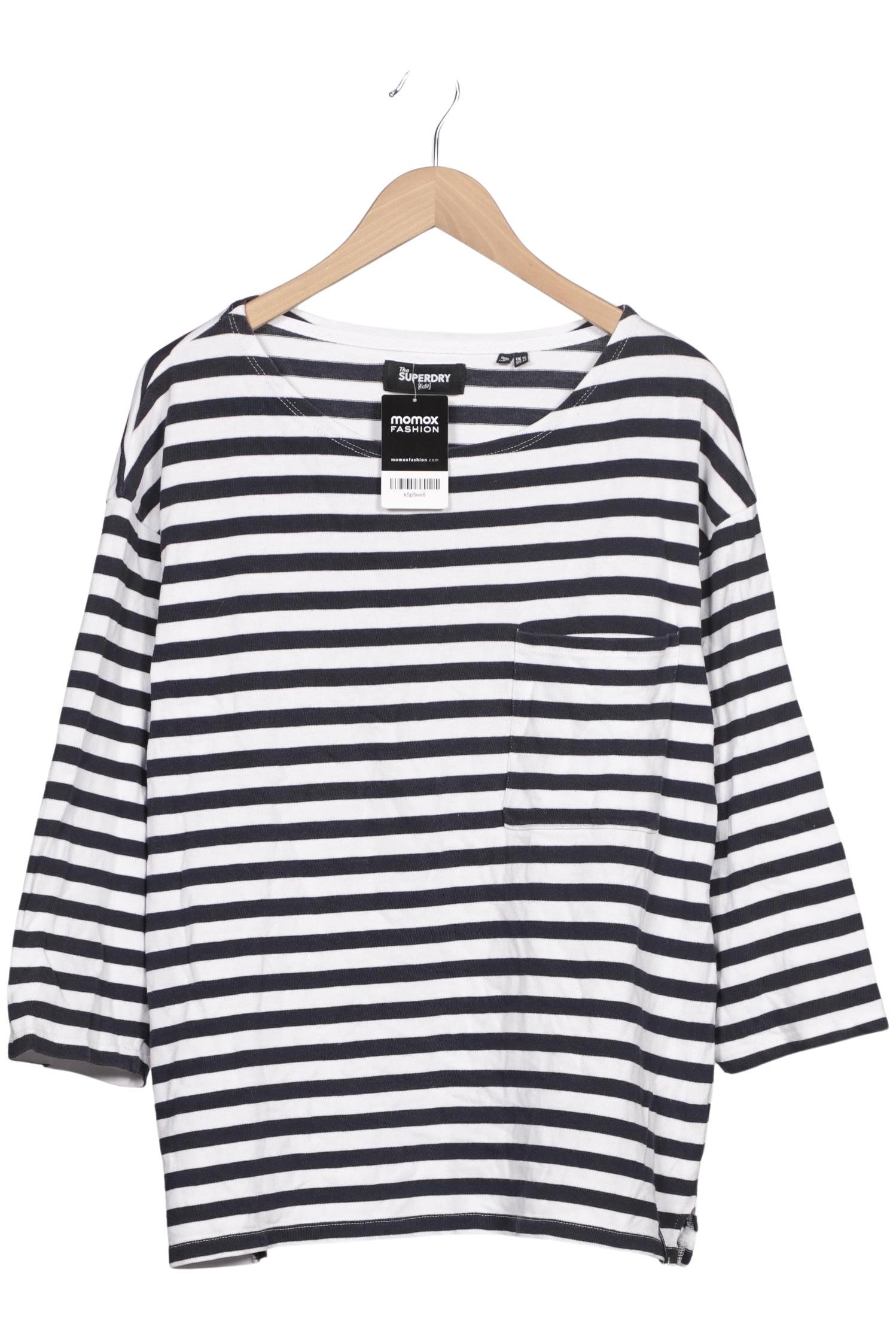 

Superdry Damen Langarmshirt, marineblau, Gr. 42