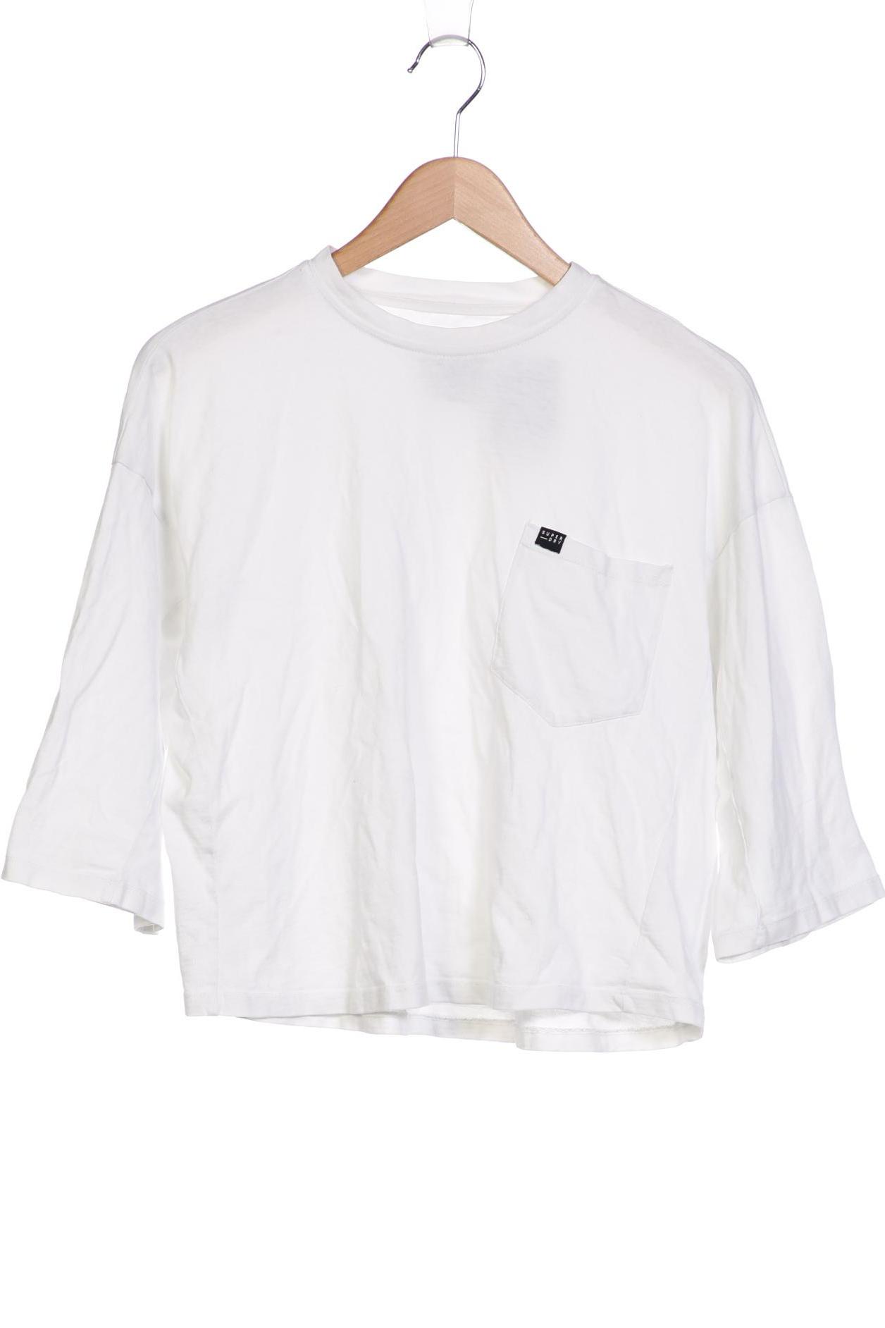 

Superdry Damen Langarmshirt, weiß, Gr. 36