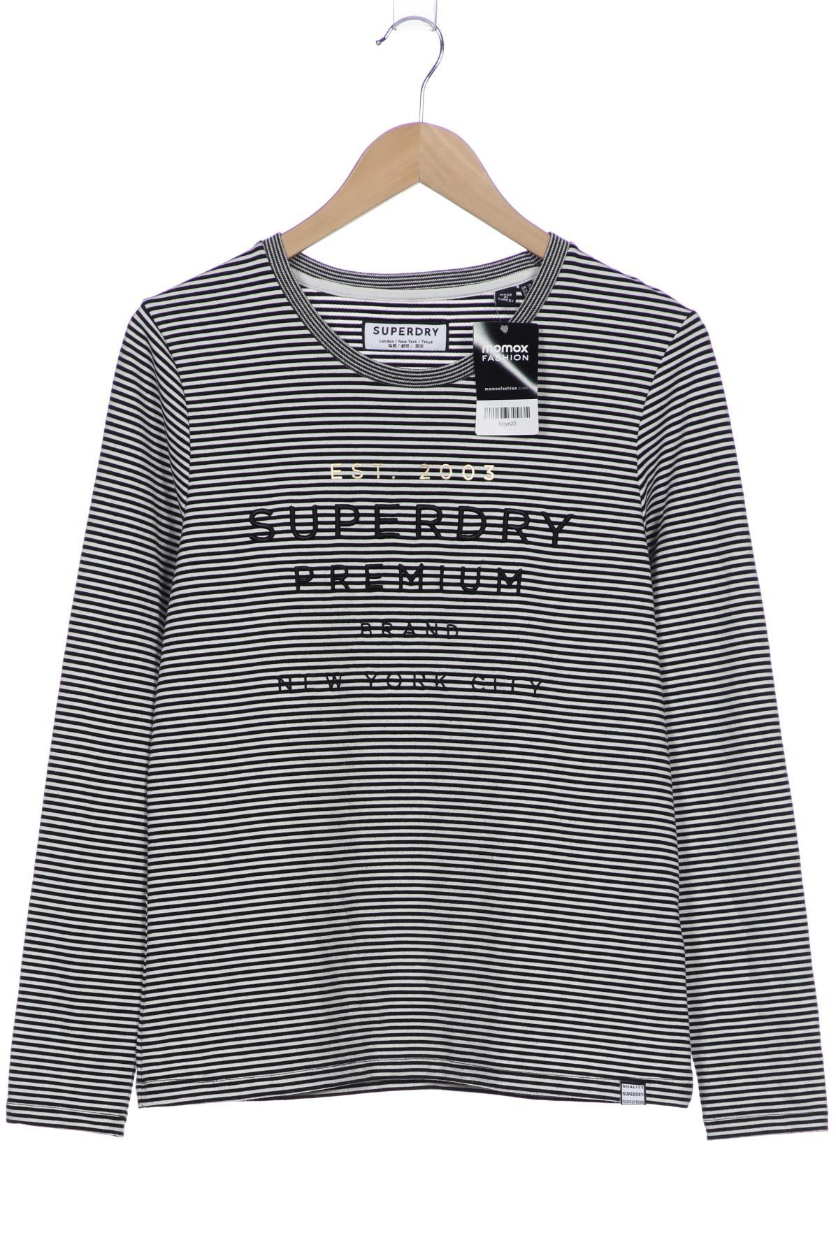

Superdry Damen Langarmshirt, schwarz, Gr. 38