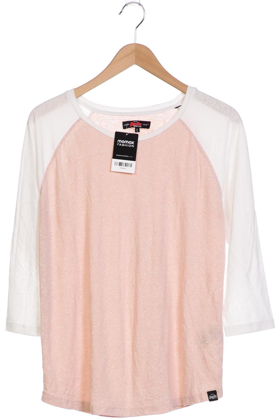 

Superdry Damen Langarmshirt, pink, Gr. 44