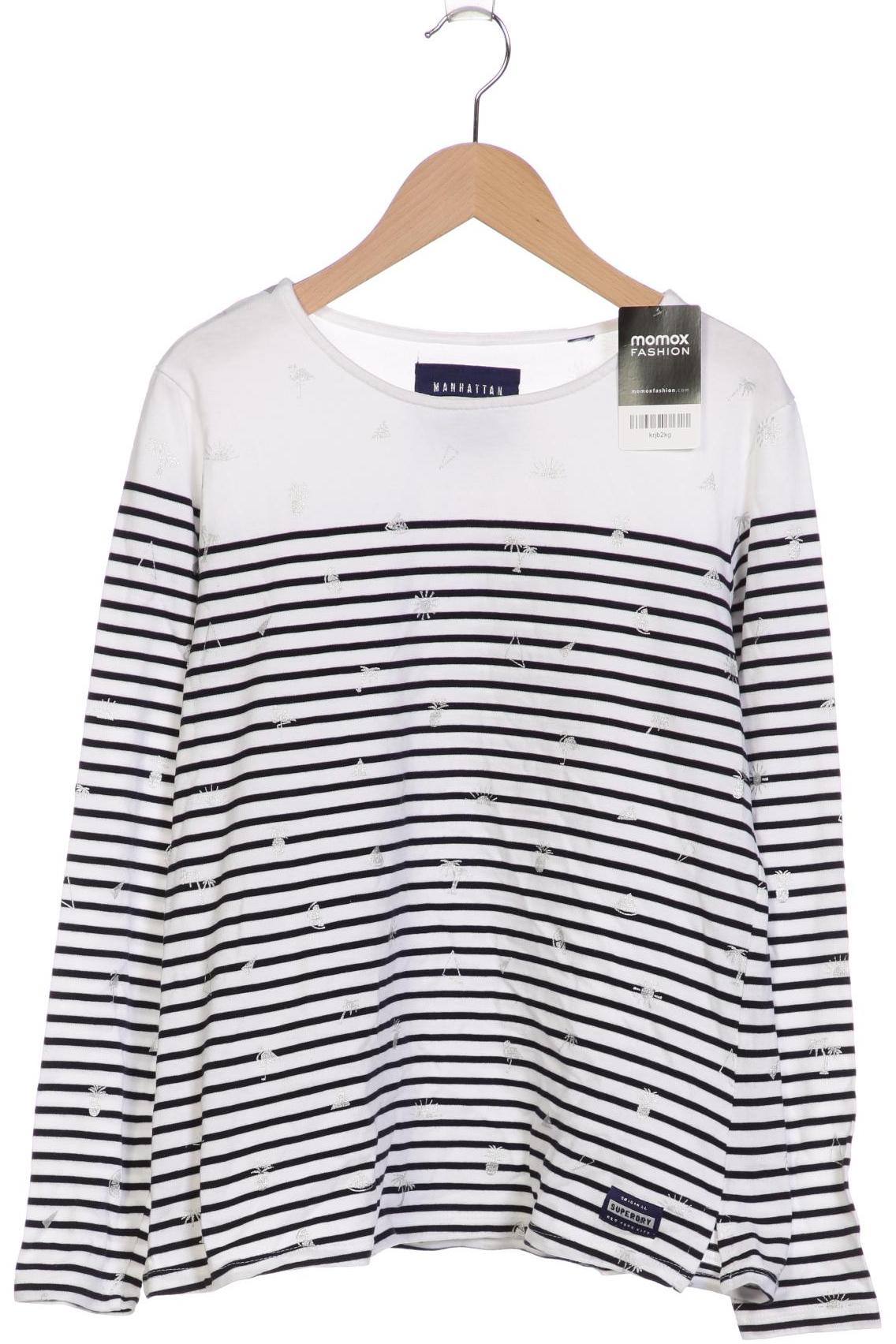 

Superdry Damen Langarmshirt, weiß, Gr. 38