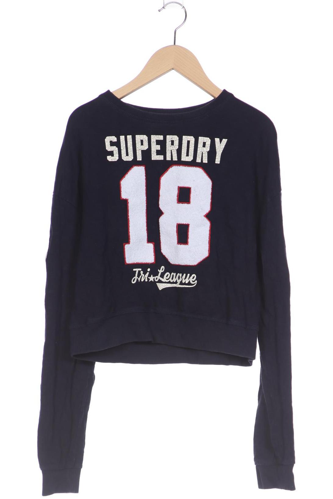

Superdry Damen Langarmshirt, marineblau