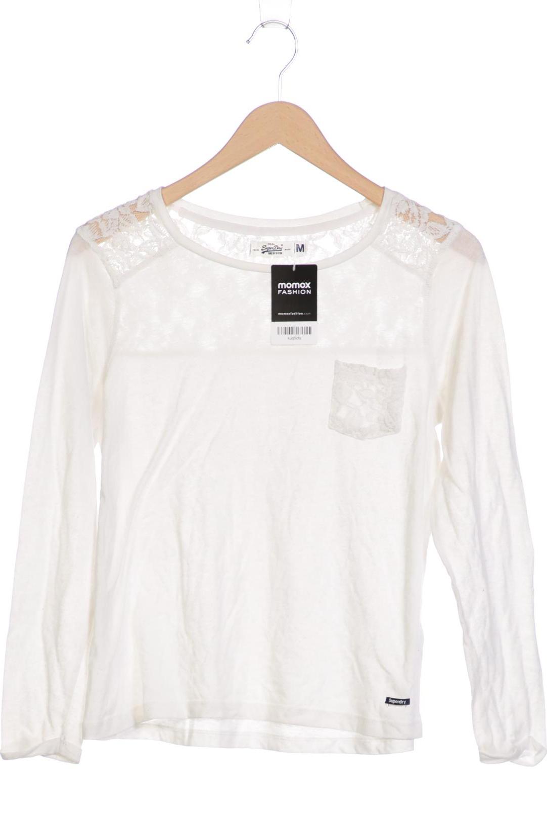 

Superdry Damen Langarmshirt, cremeweiß