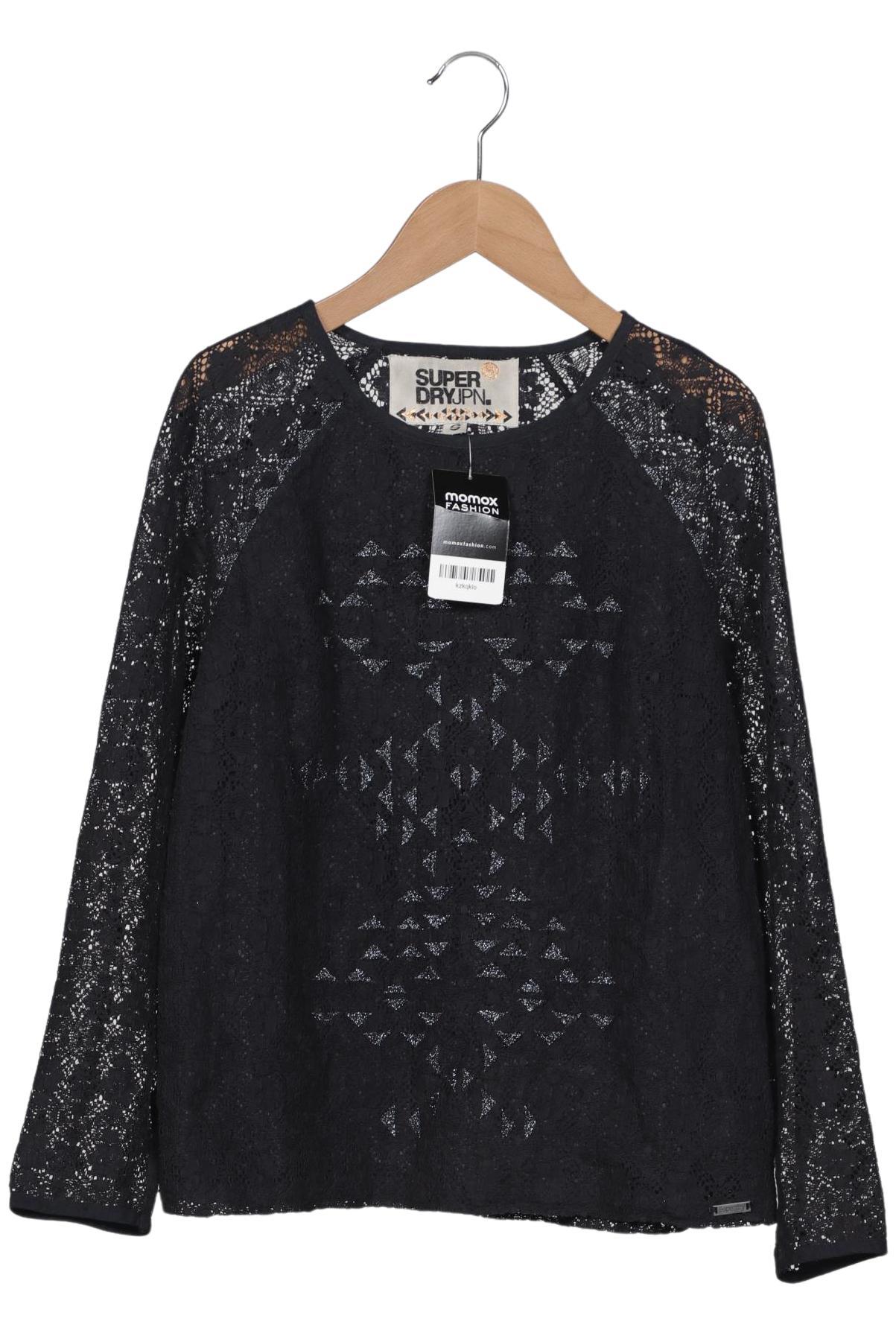 

Superdry Damen Langarmshirt, marineblau, Gr. 36