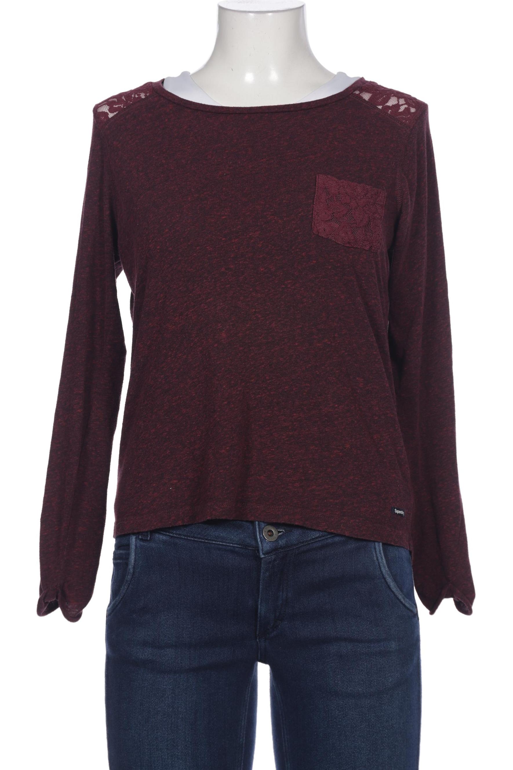 

Superdry Damen Langarmshirt, bordeaux
