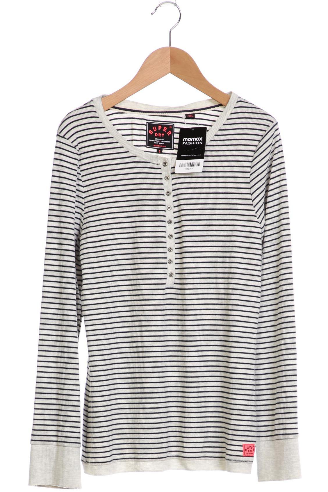 

Superdry Damen Langarmshirt, grau, Gr. 44