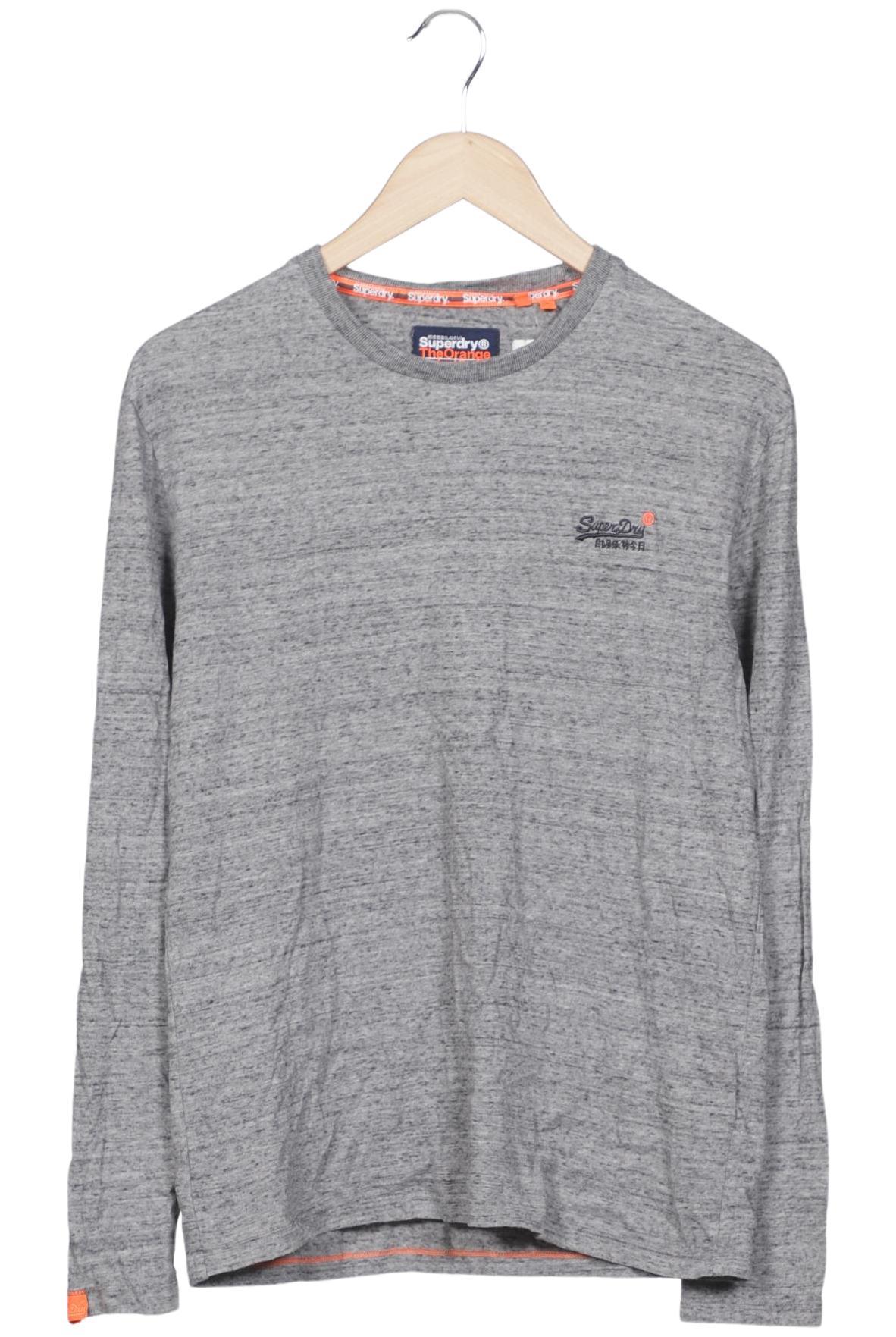 

Superdry Damen Langarmshirt, grau, Gr. 36