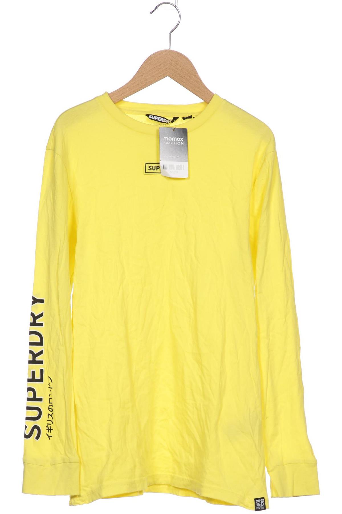 

Superdry Damen Langarmshirt, gelb, Gr. 36