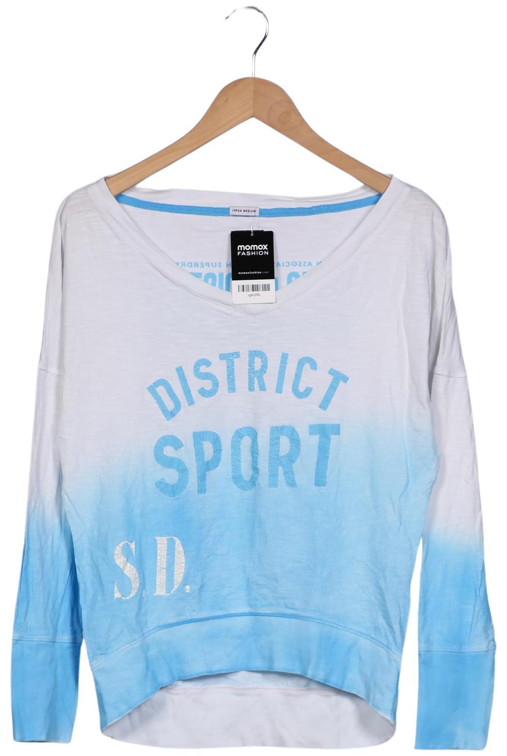 

Superdry Damen Langarmshirt, hellblau, Gr. 38