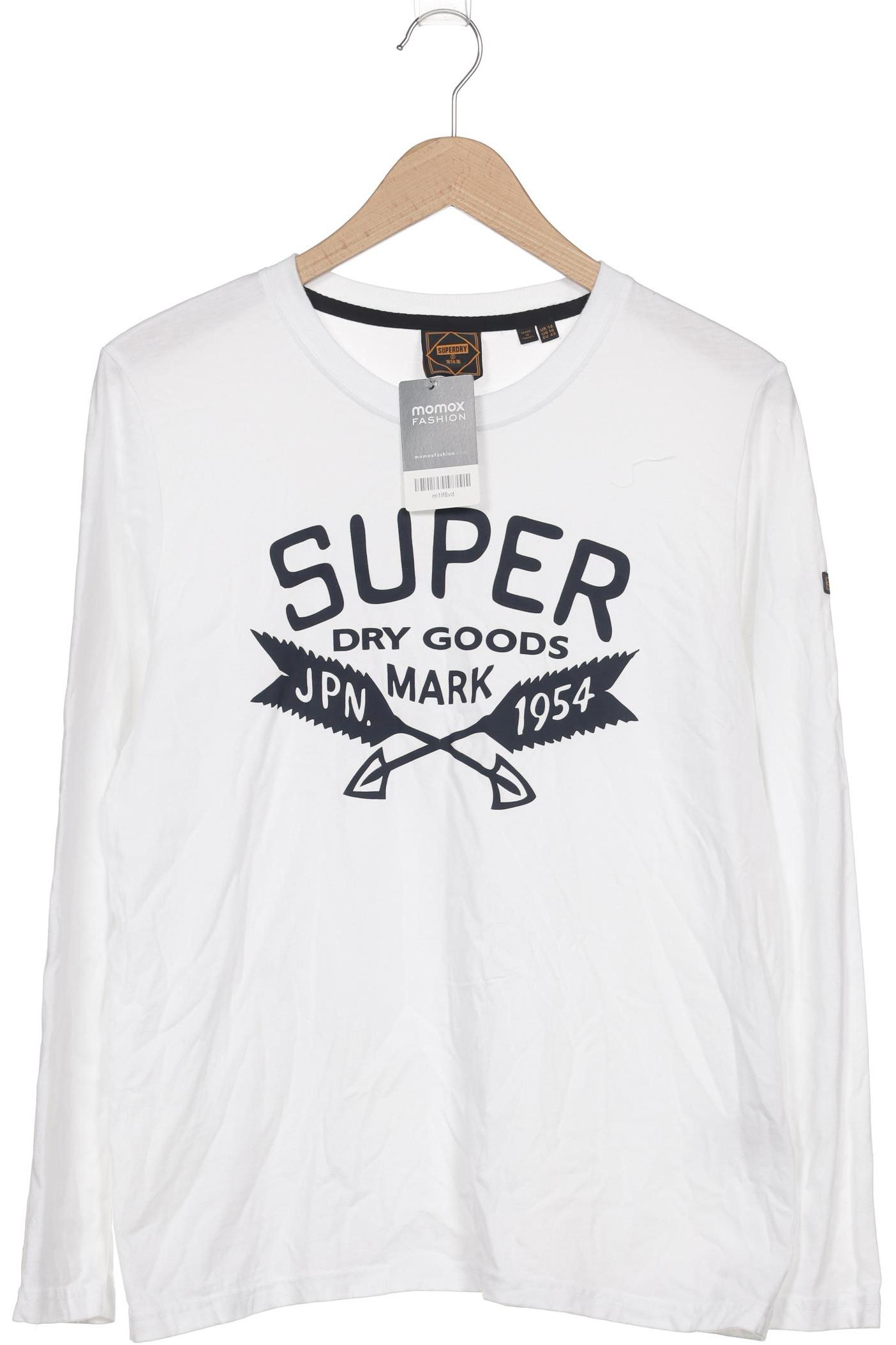 

Superdry Damen Langarmshirt, weiß, Gr. 42