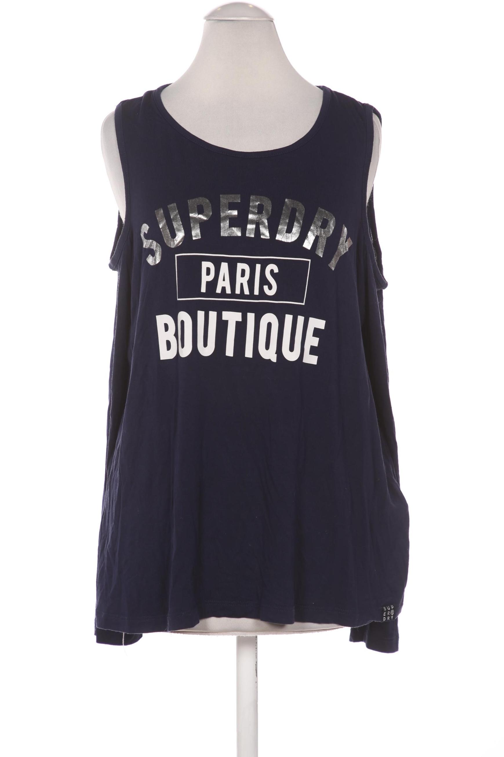 

Superdry Damen Langarmshirt, marineblau, Gr. 36