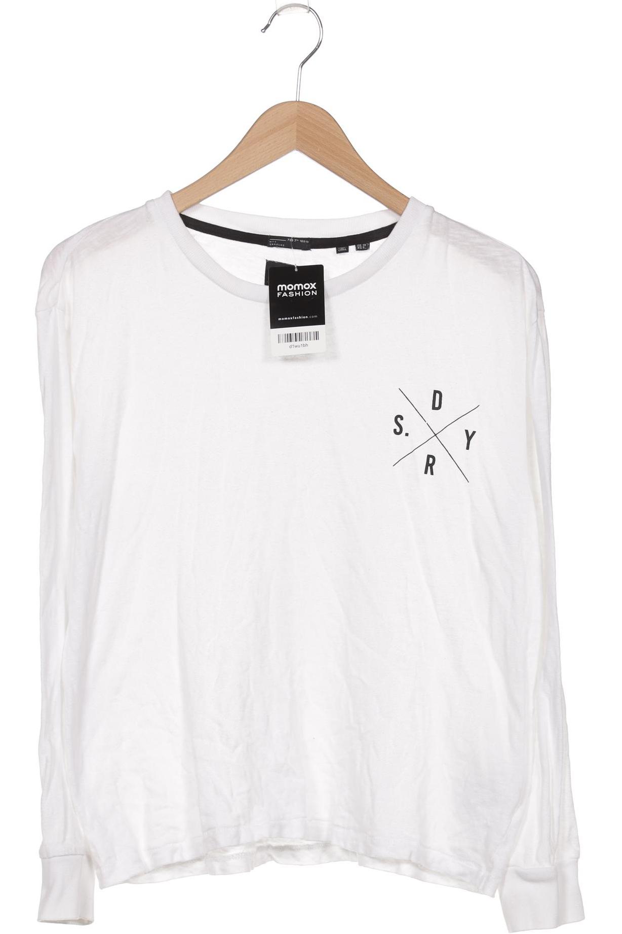 

Superdry Damen Langarmshirt, weiß, Gr. 38