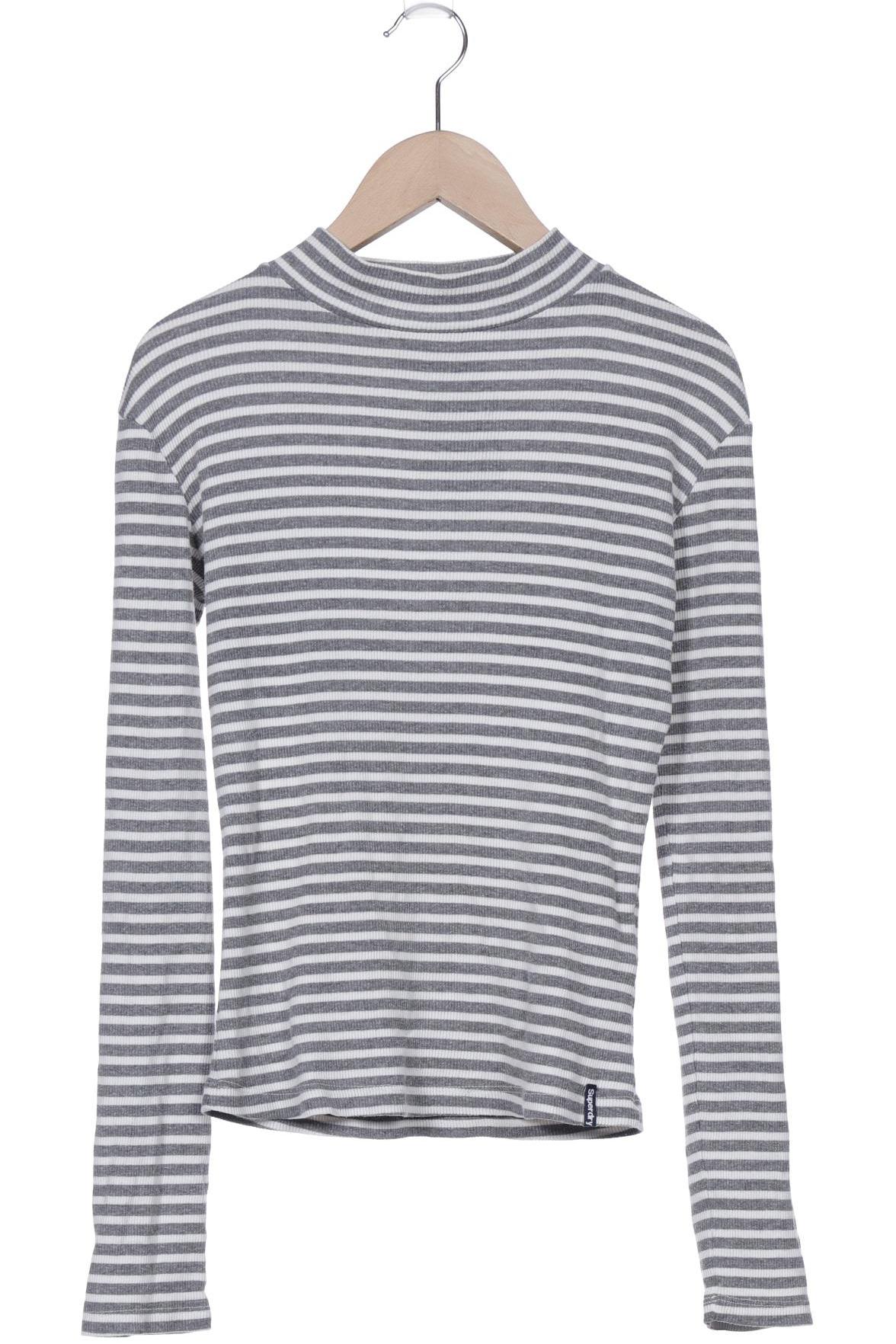 

Superdry Damen Langarmshirt, grau, Gr. 34