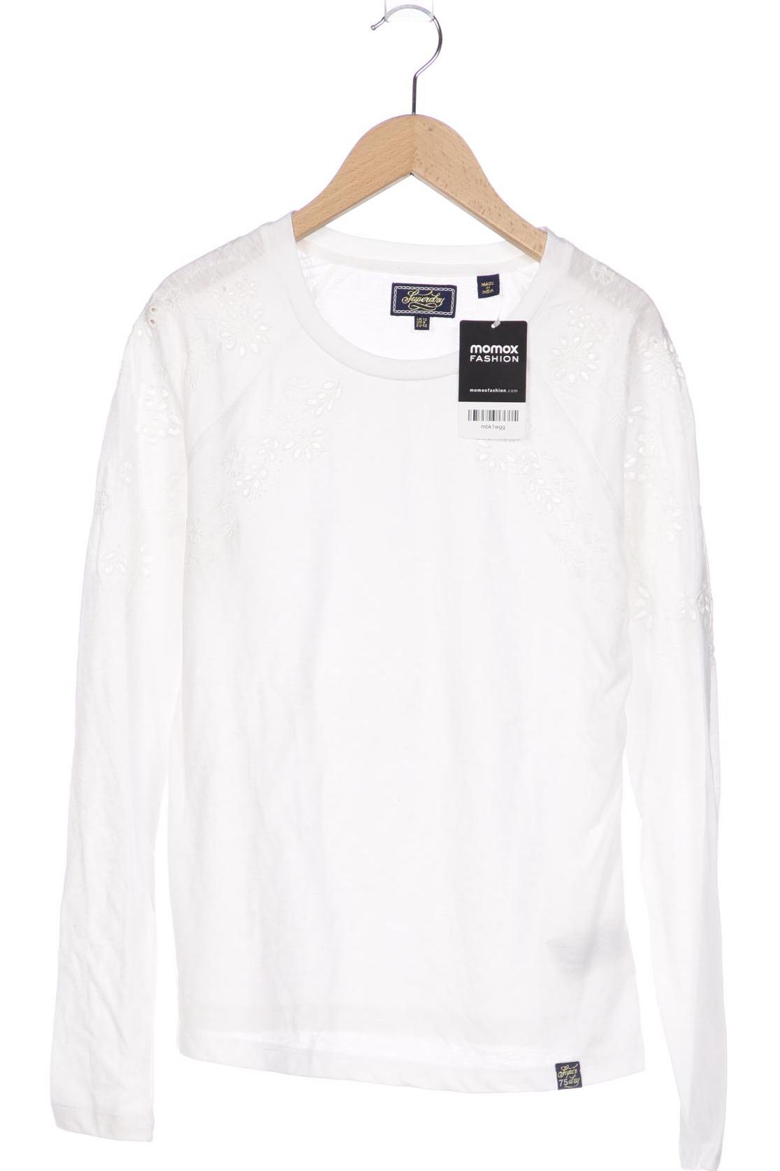 

Superdry Damen Langarmshirt, weiß