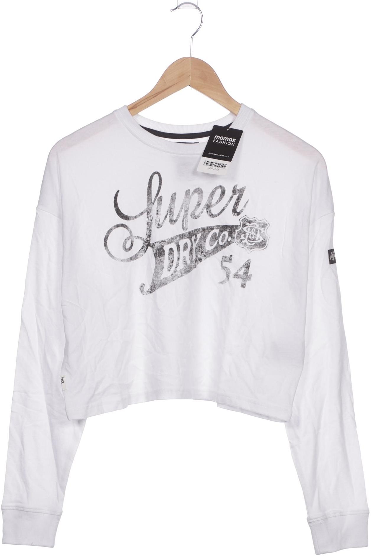 

Superdry Damen Langarmshirt, weiß, Gr. 38