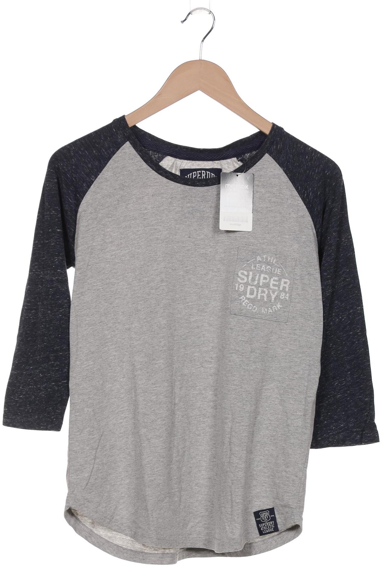

Superdry Damen Langarmshirt, grau, Gr. 36